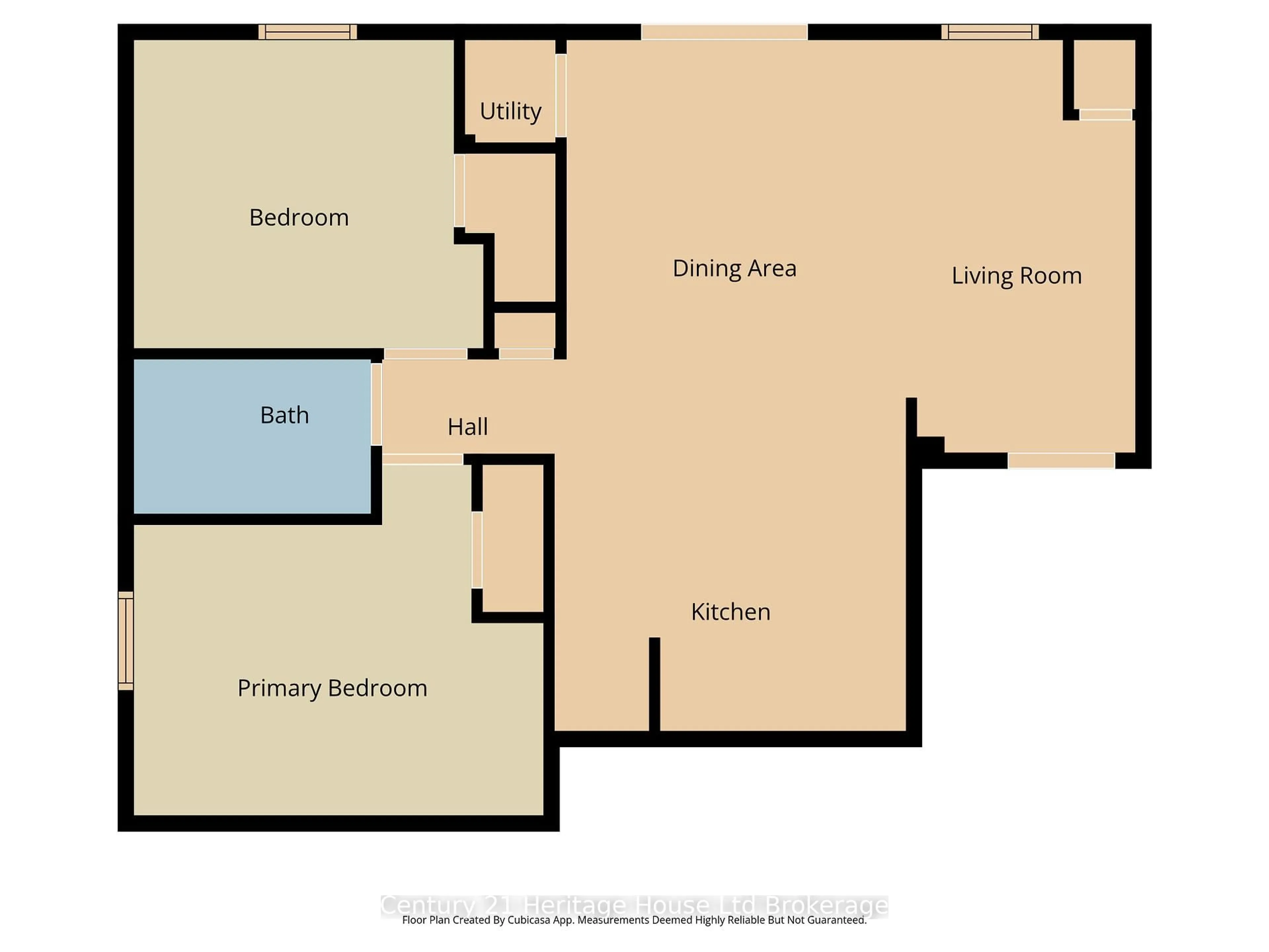 Floor plan for 34 Brock St #303, Woodstock Ontario N4S 3B5