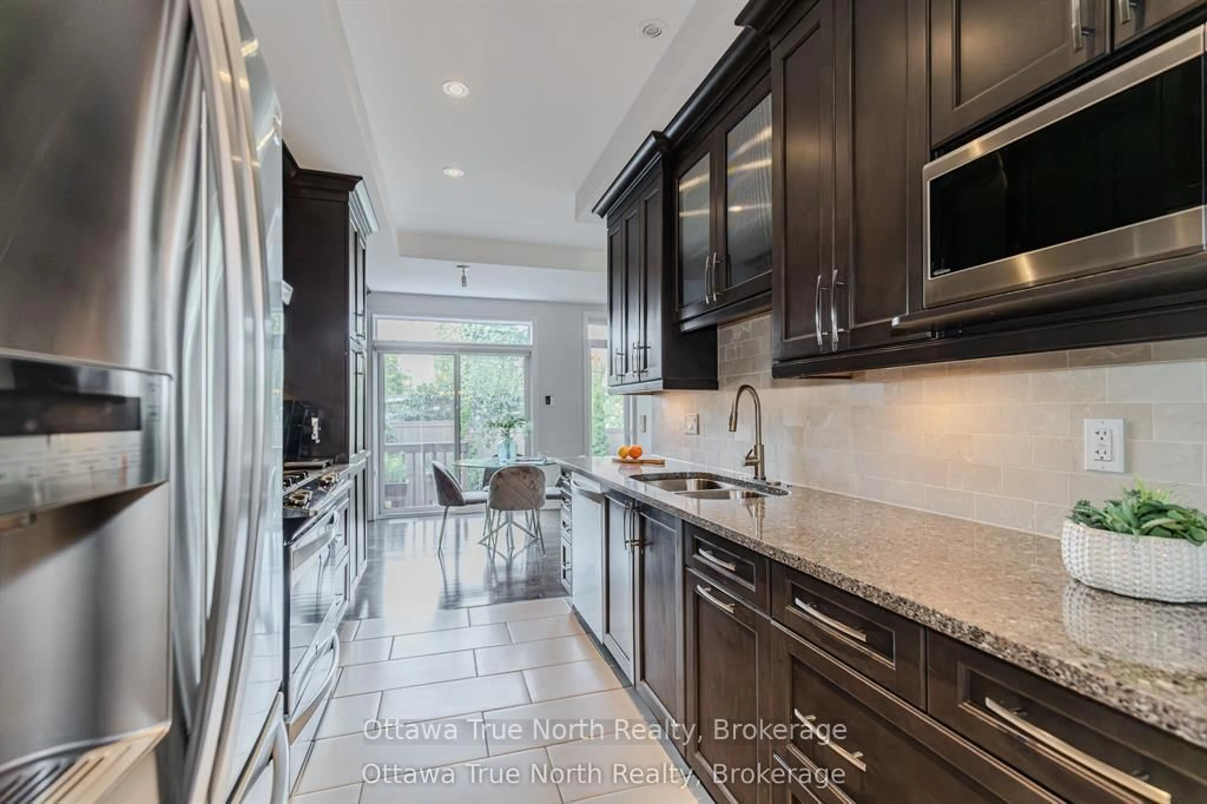 Contemporary kitchen, ceramic/tile floor for 206 Ancaster Ave, Ottawa Ontario K2B 5B3