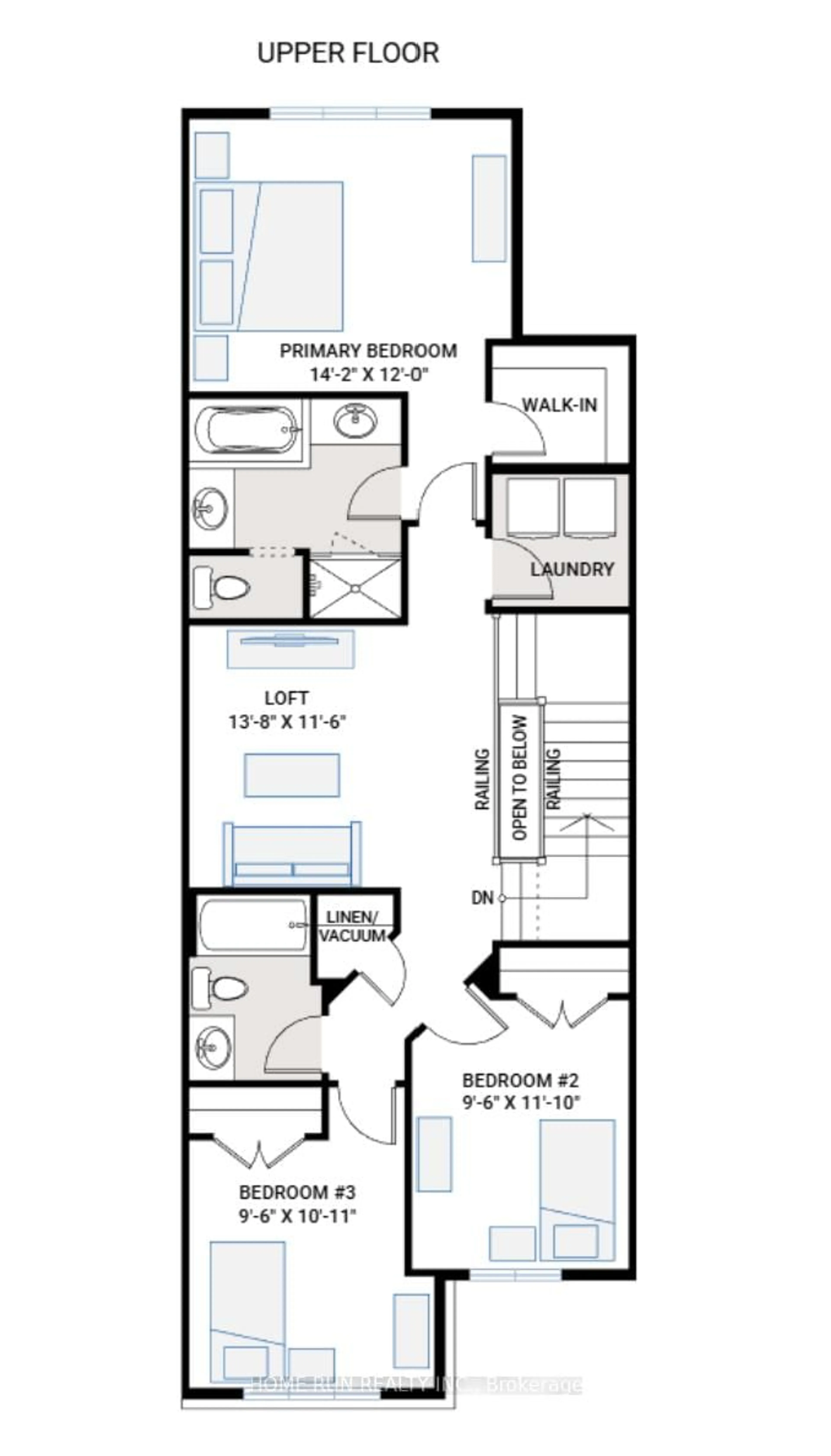 Floor plan for 1007 Acoustic Way, Ottawa Ontario K4M 0Y2