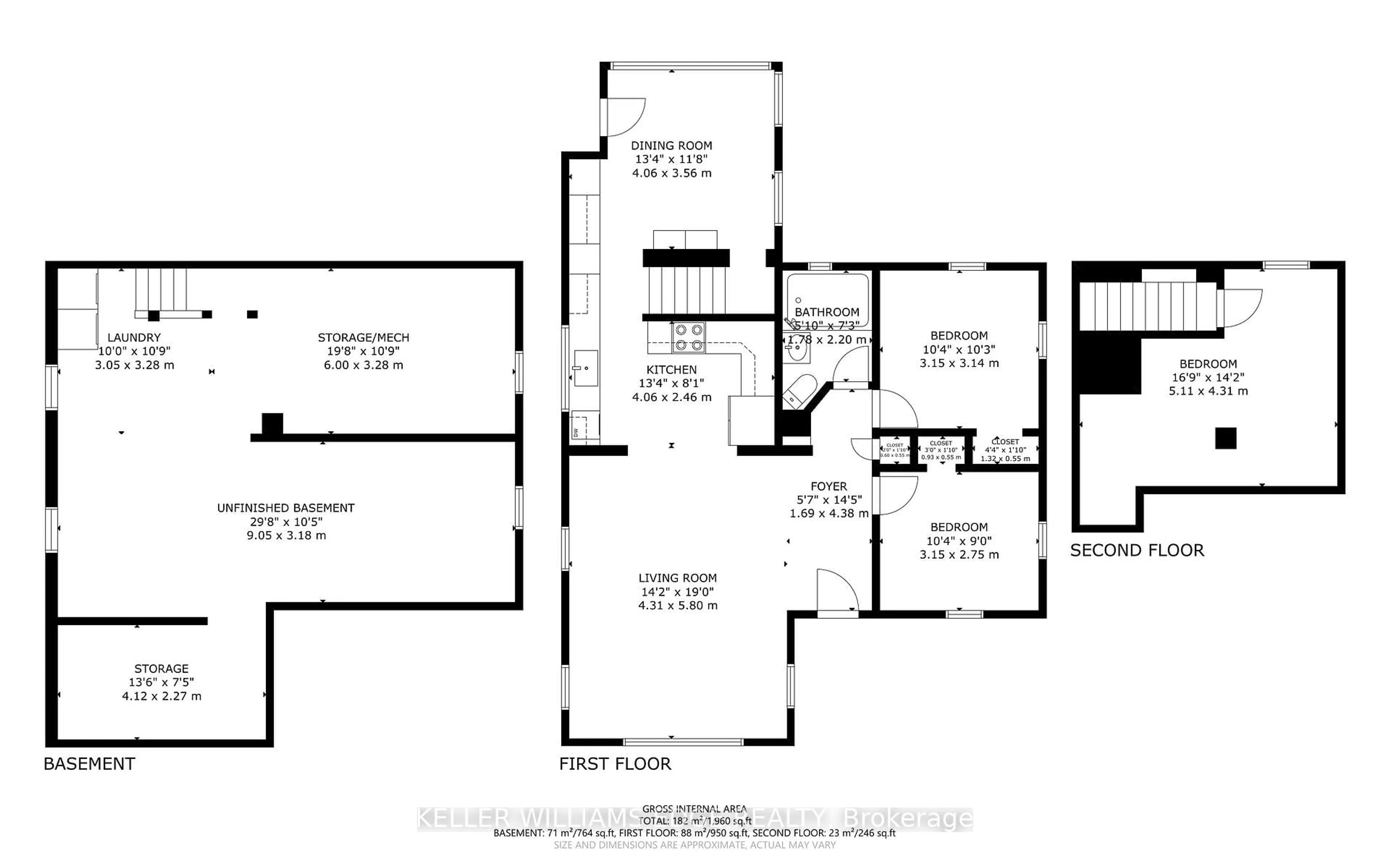 Floor plan for 79 Wood St, Brantford Ontario N3R 2L1