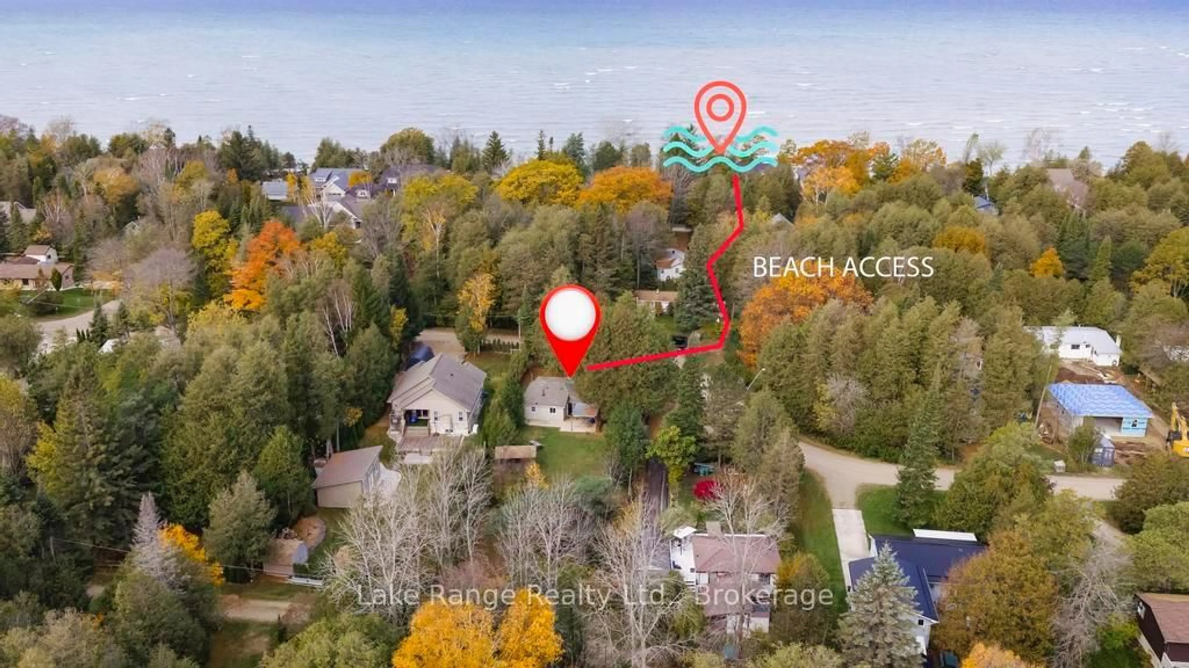 A pic from outside/outdoor area/front of a property/back of a property/a pic from drone, unknown for 900 Victoria Rd, Huron-Kinloss Ontario N0G 2R0