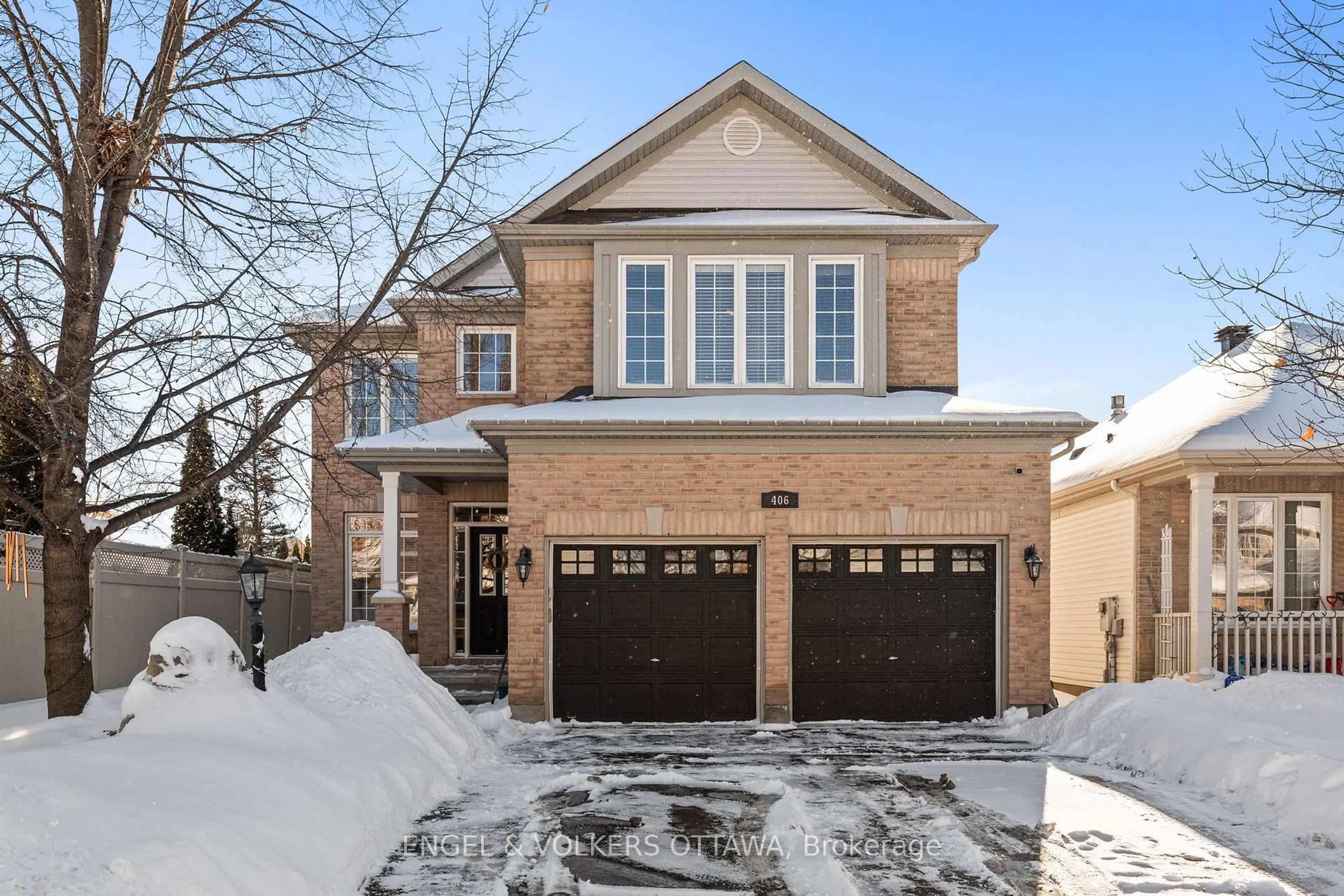 Home with brick exterior material, street for 406 Keith Cres, Orleans Ontario K1W 0A2