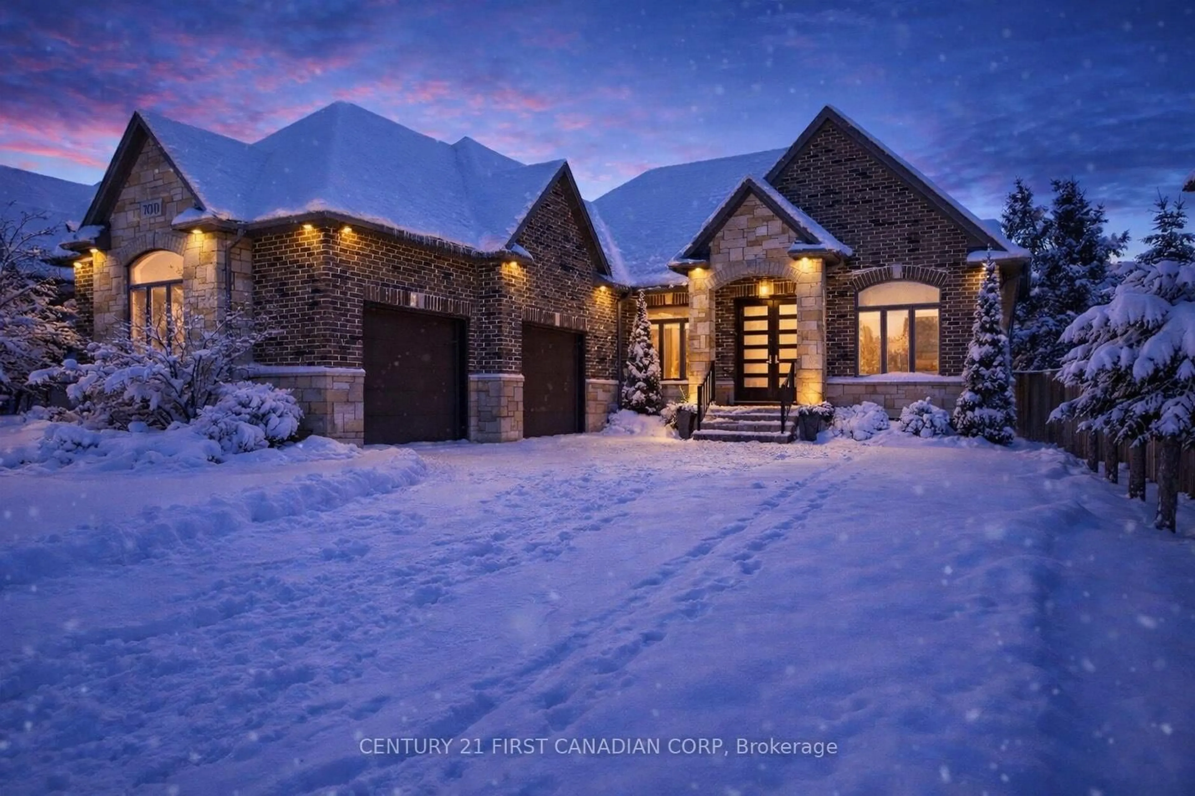 Home with brick exterior material, mountain view for 7071 Clayton Walk, London South Ontario N6P 0A1