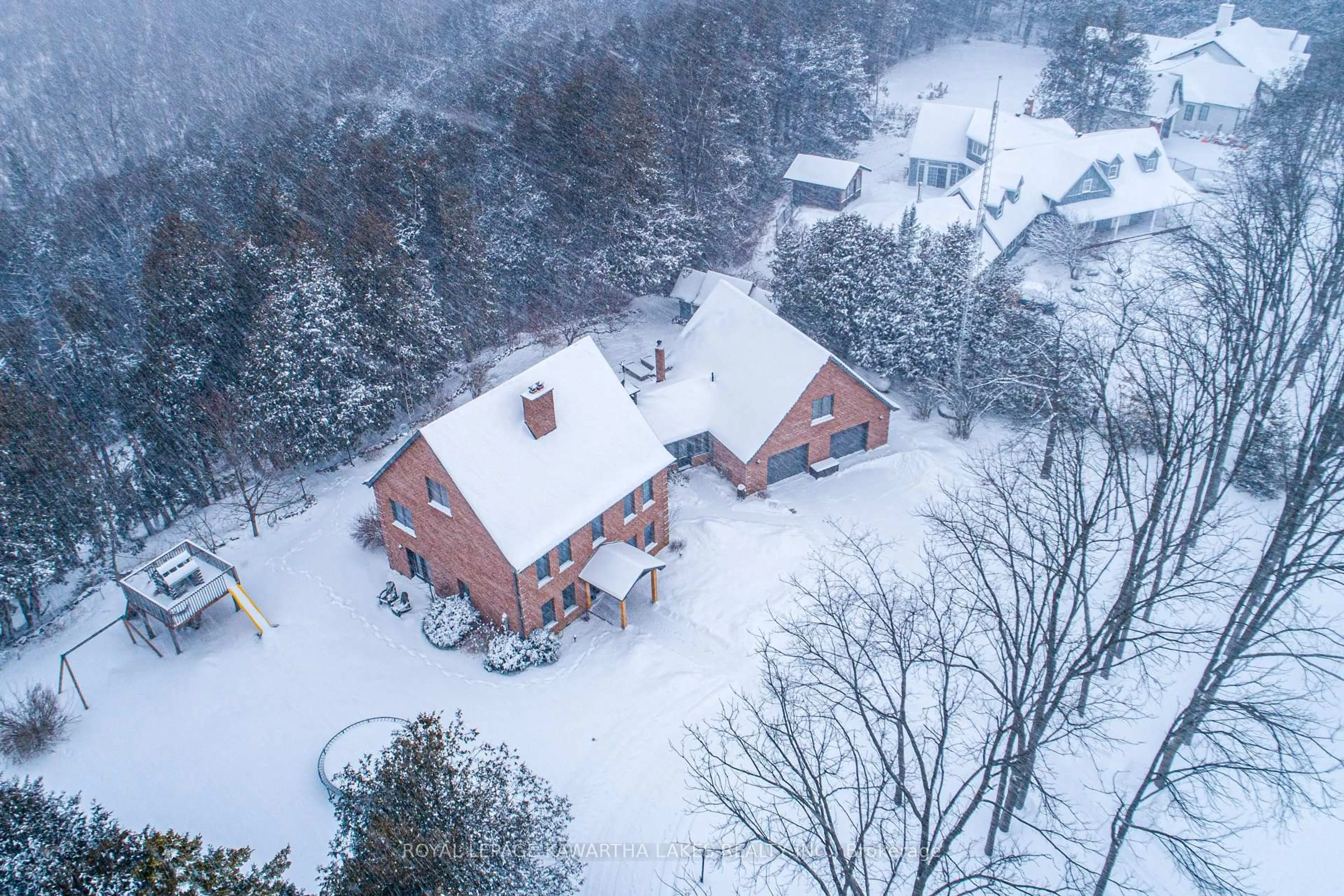 A pic from outside/outdoor area/front of a property/back of a property/a pic from drone, unknown for 61 Kenrei Rd, Kawartha Lakes Ontario K9V 4R1