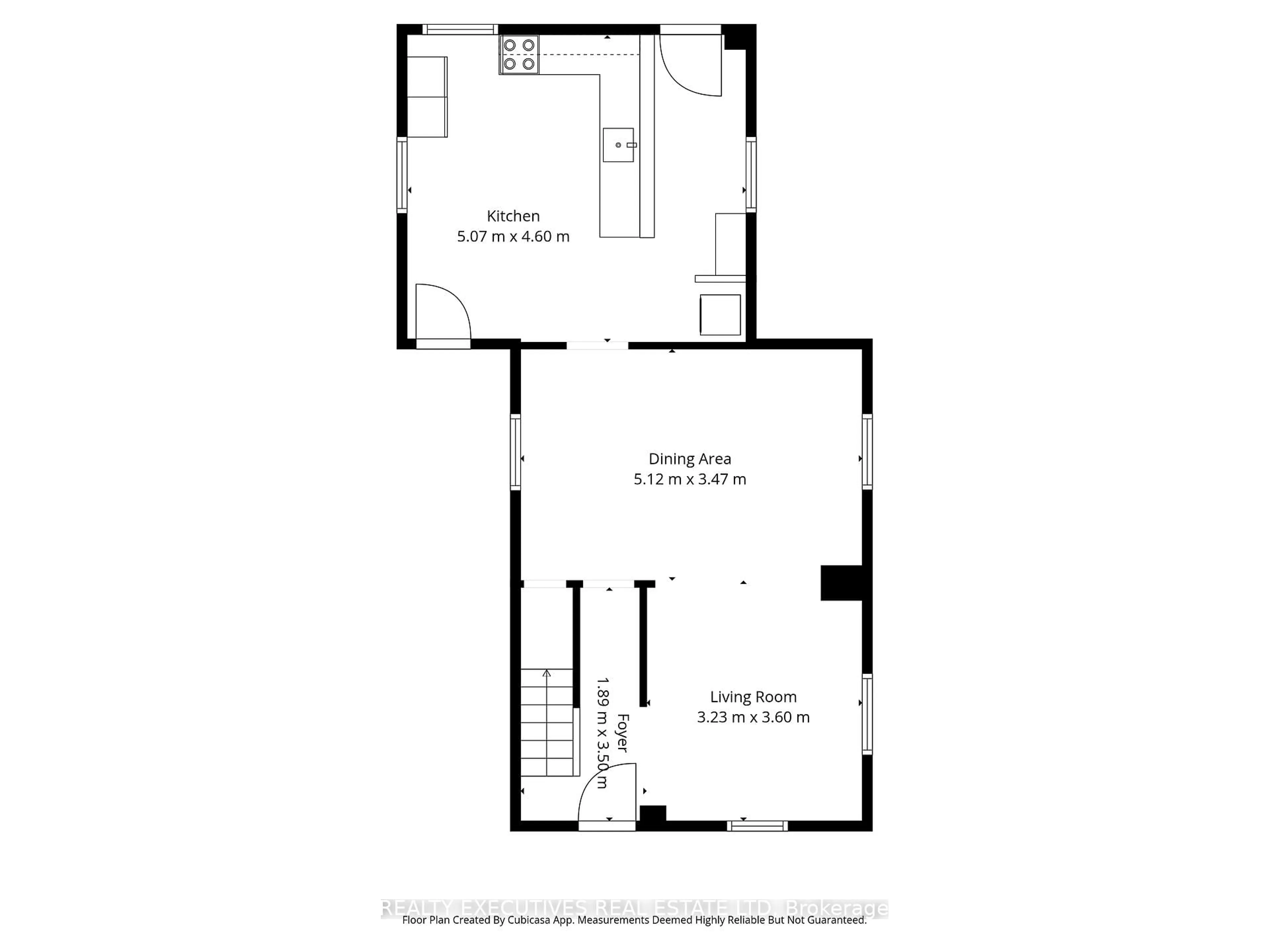 Floor plan for 487 Clarence St, North Dundas Ontario K0C 2K0