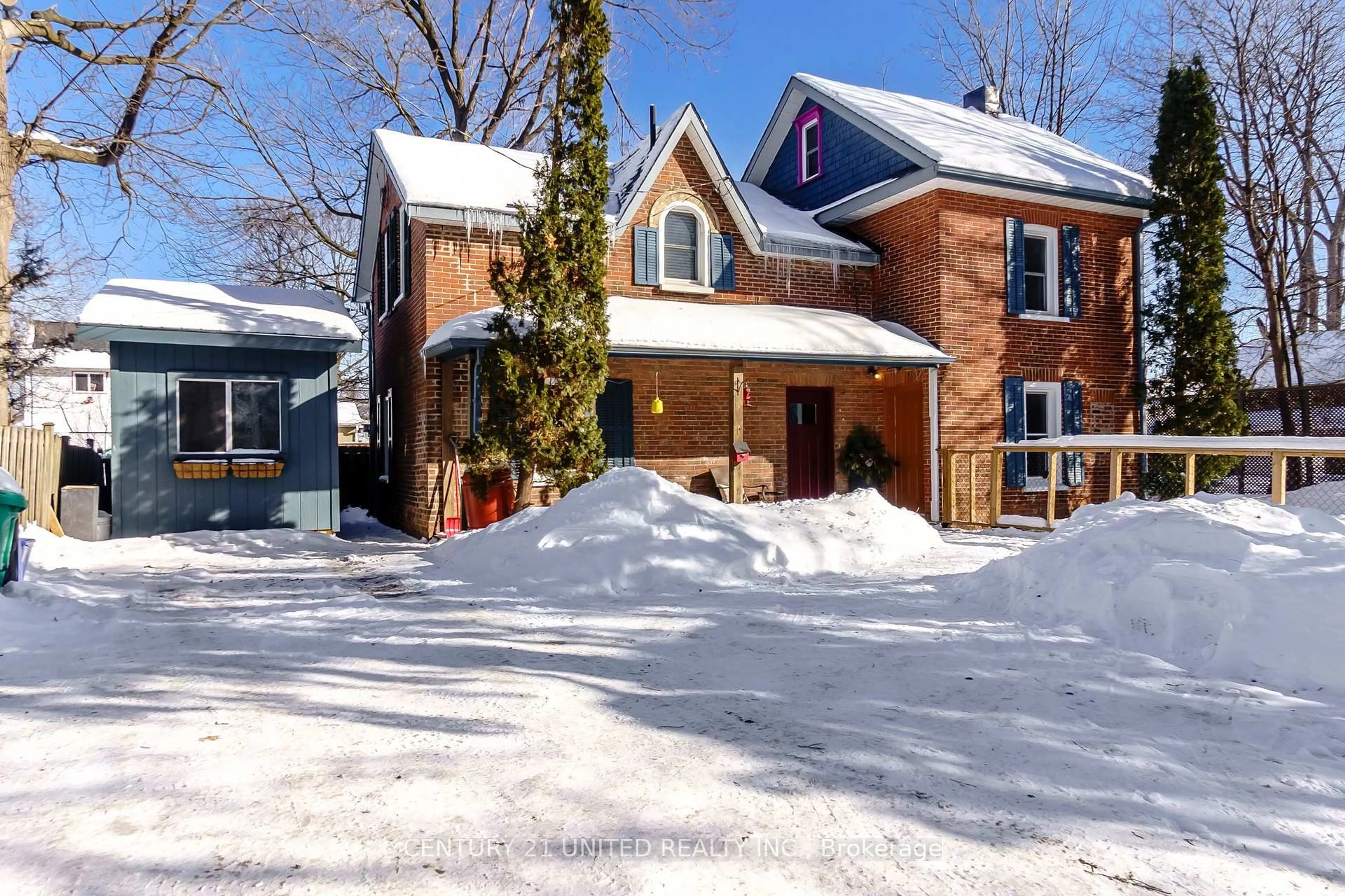 Home with brick exterior material, street for 469 Hopkins Ave, Peterborough Ontario K9H 2R9