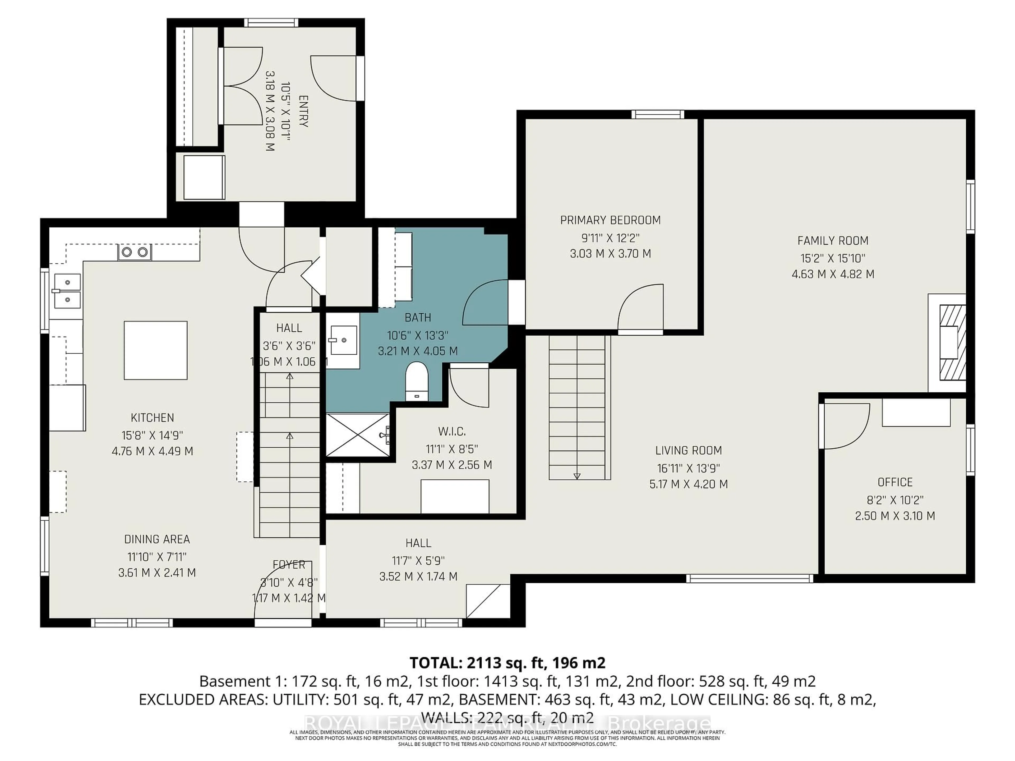 Floor plan for 15197 Concession 1-2 Rd, North Stormont Ontario K0C 1K0