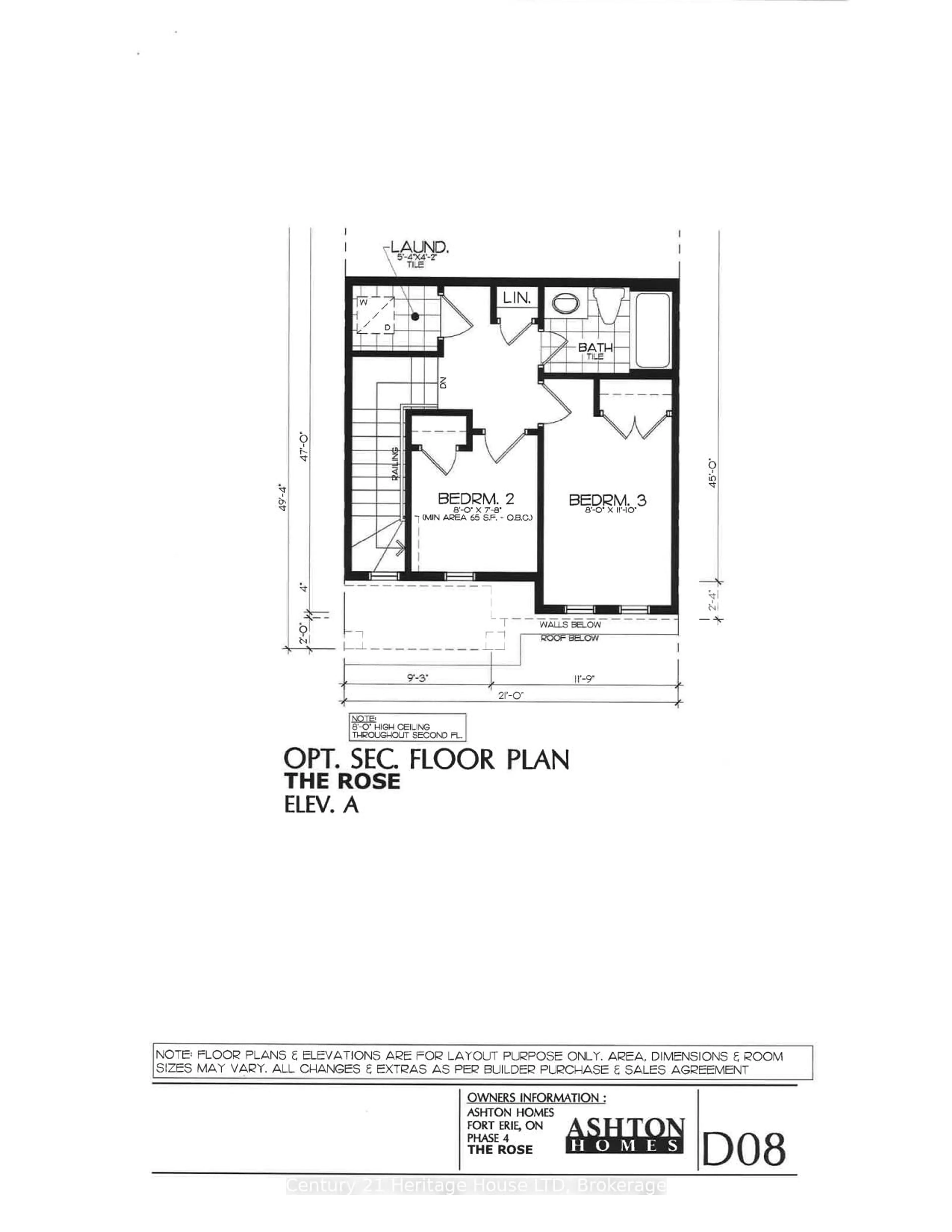 Floor plan for 797 Burwell St, Fort Erie Ontario L2A 0E3