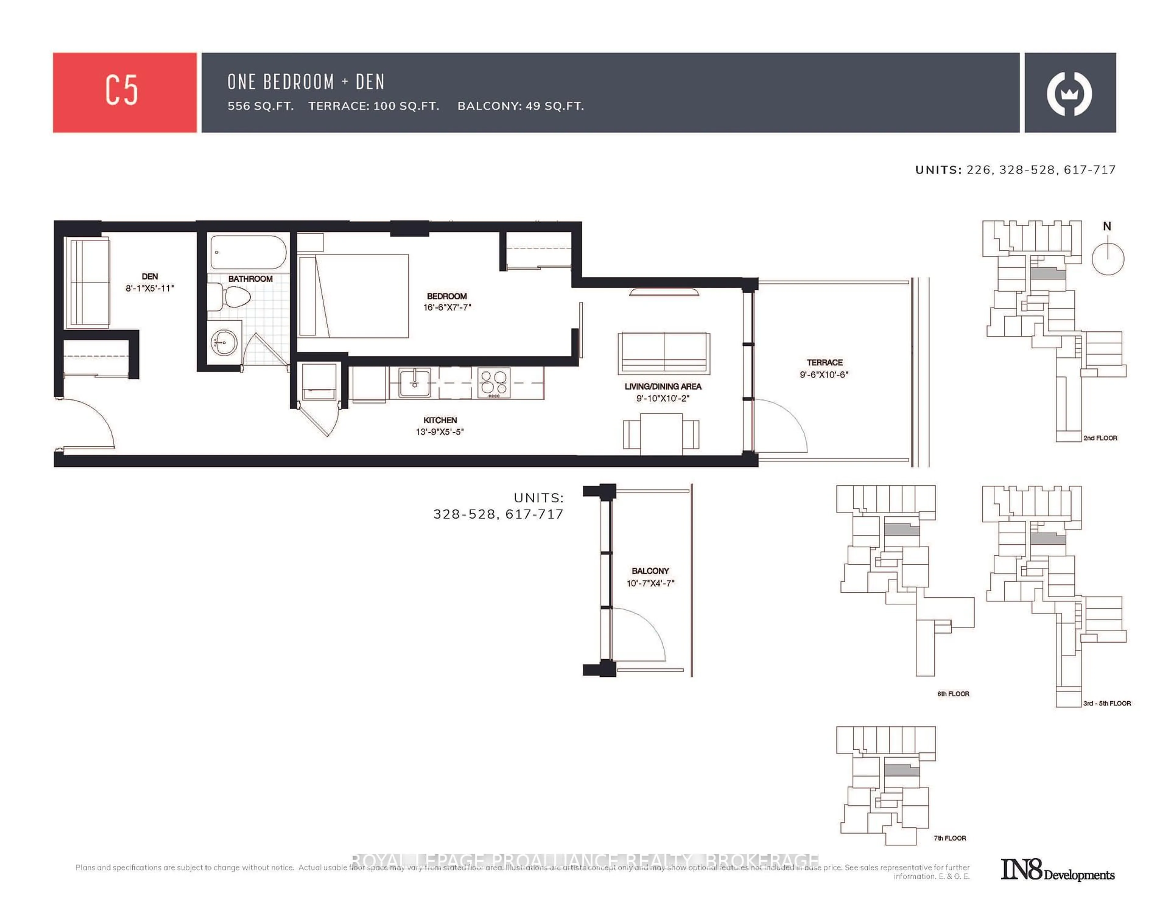 Floor plan for 223 Princess St #617, Kingston Ontario K7L 1B3
