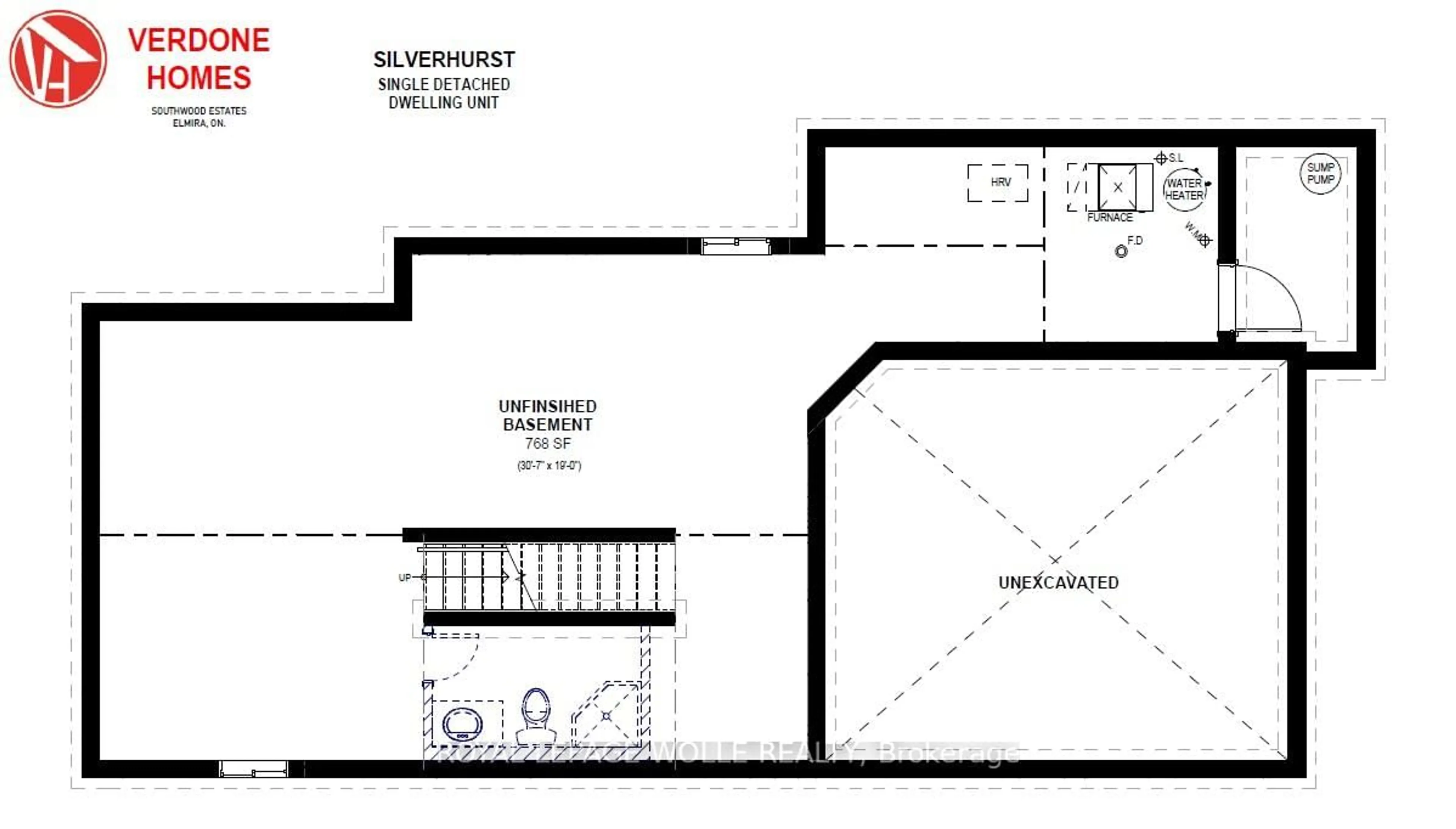 Floor plan for 99 South Parkwood Blvd, Woolwich Ontario N3B 0E6