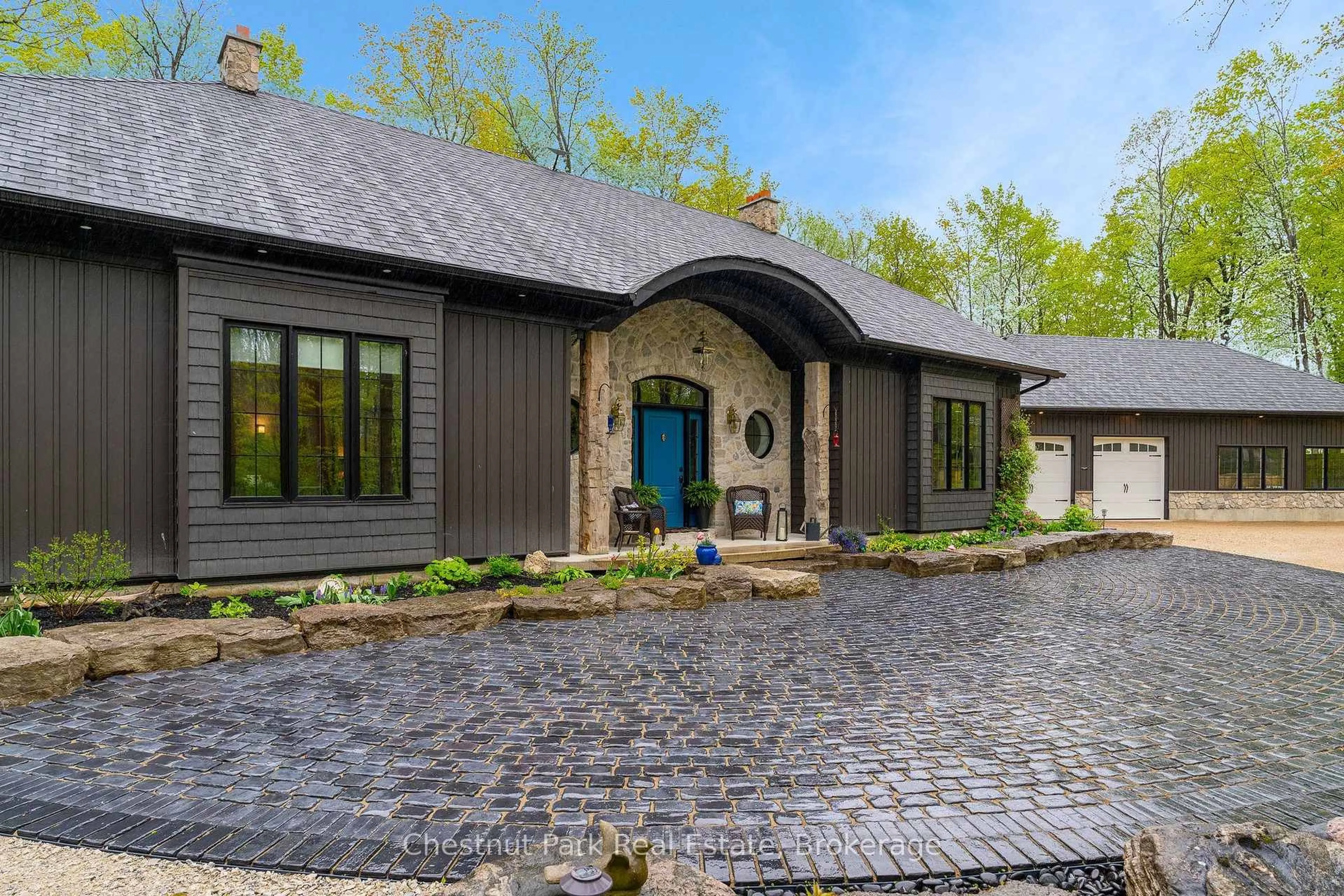 Home with brick exterior material, street for 583724 Sideroad 60, Chatsworth Ontario N0H 1R0