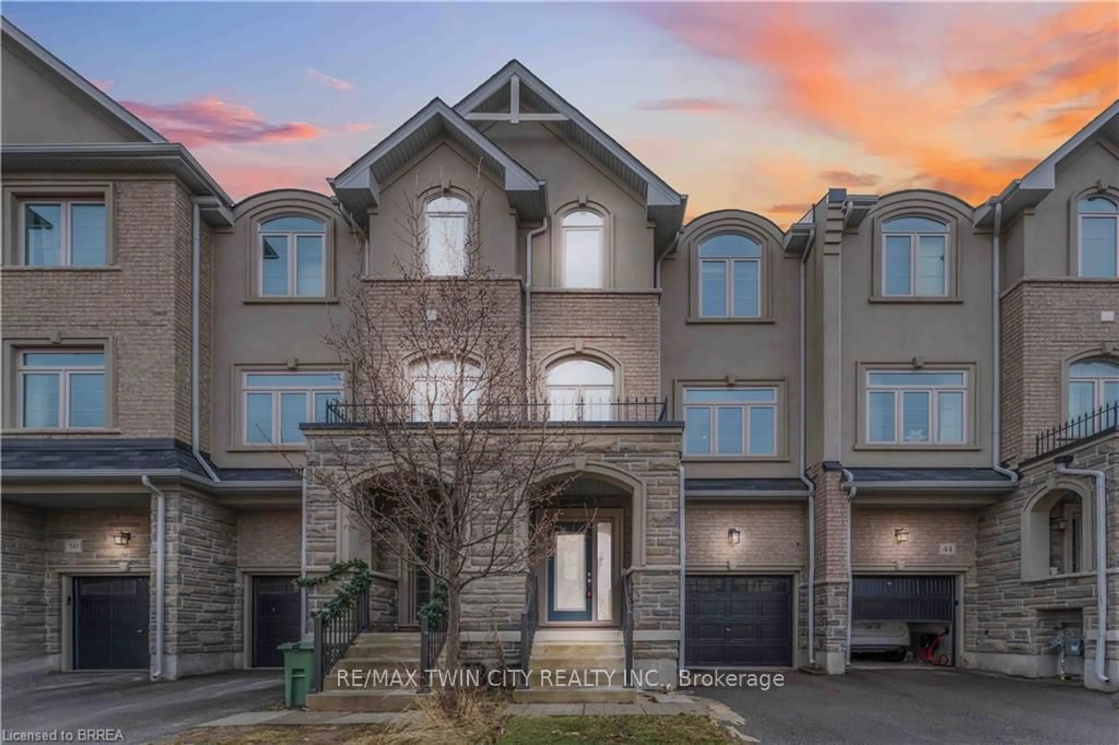 Home with brick exterior material, street for 46 Borers Creek Circ, Hamilton Ontario L8B 1W3