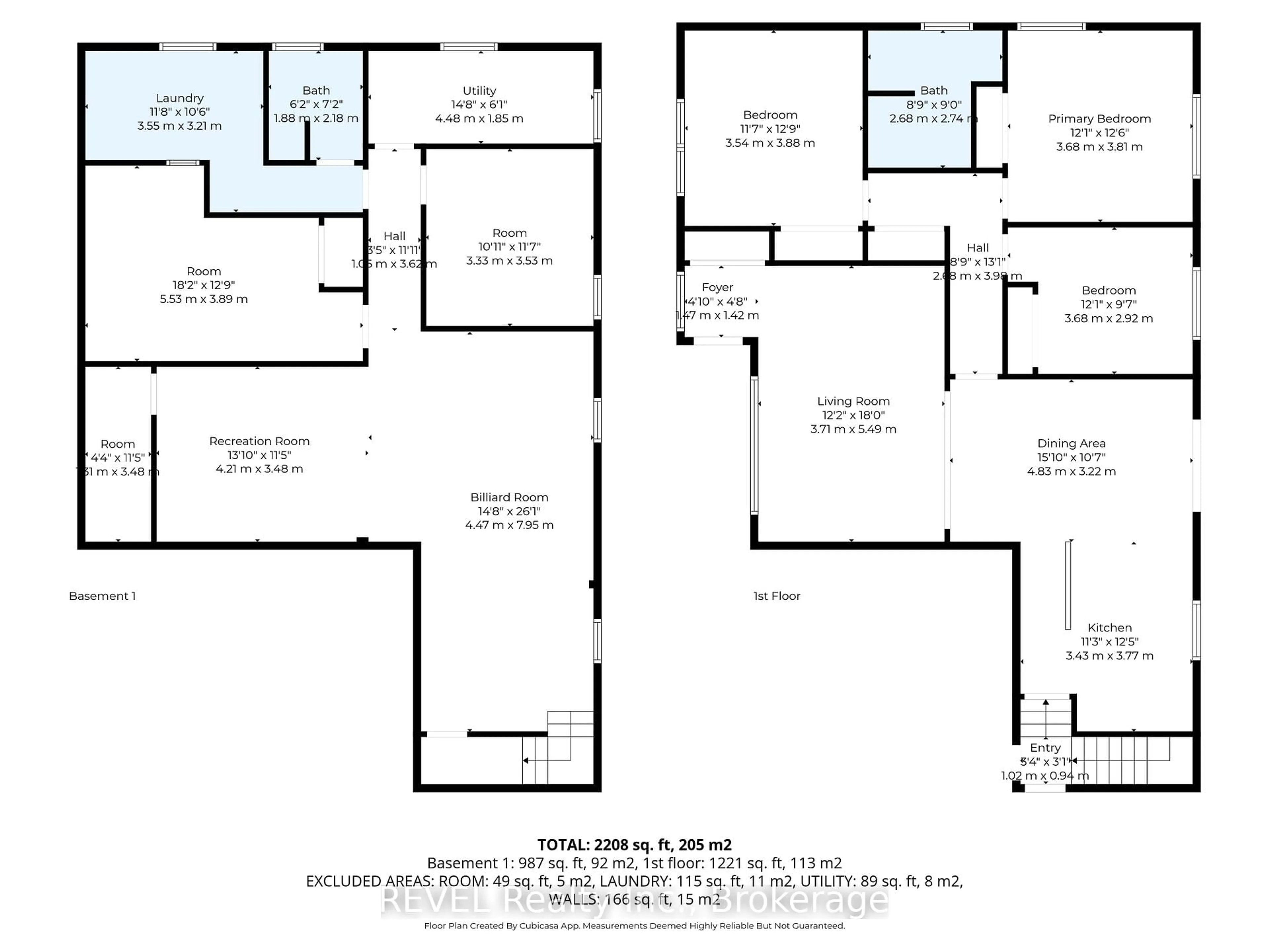 Floor plan for 46 Collier Rd, Thorold Ontario L2V 3T1