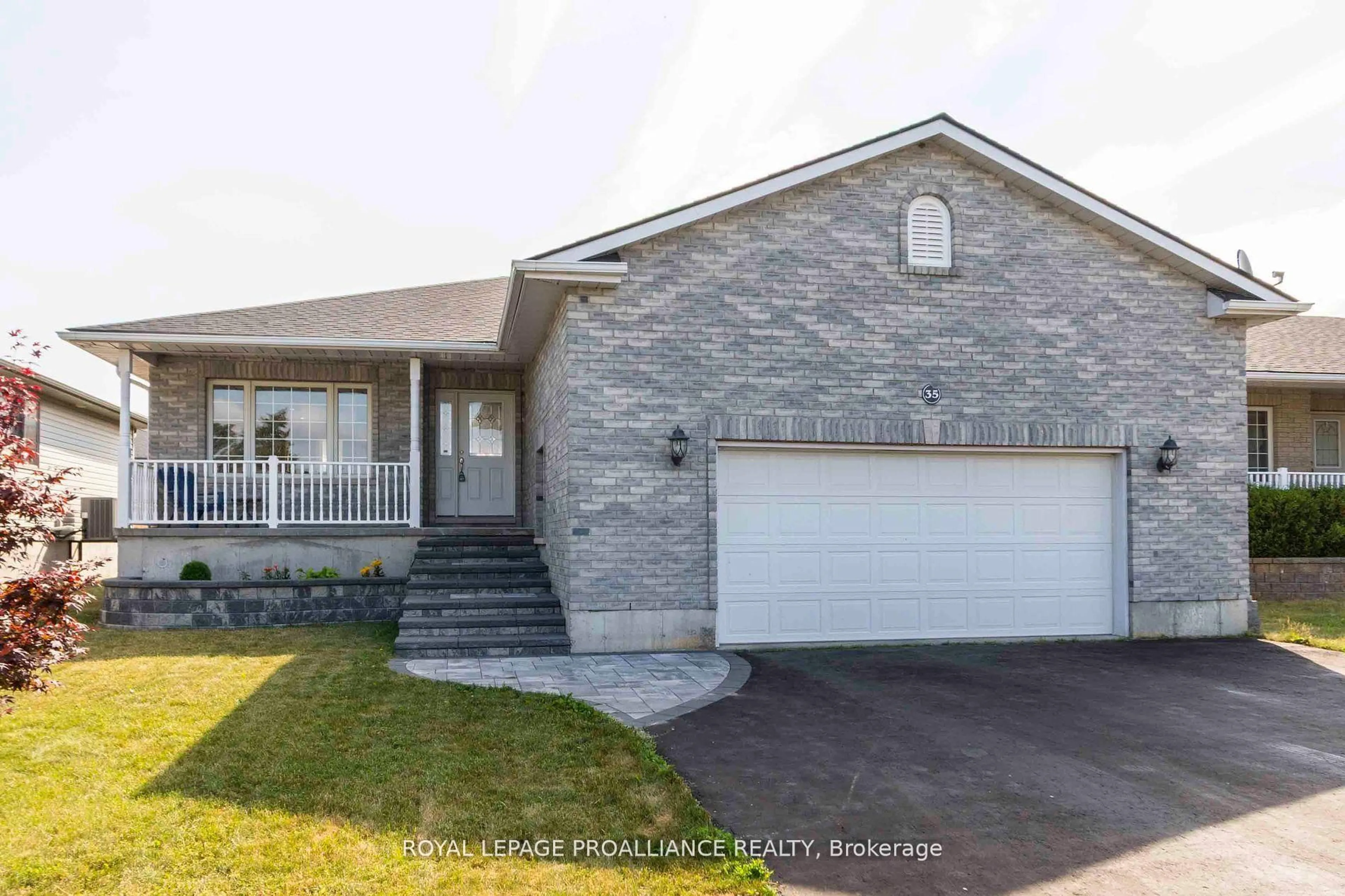Home with brick exterior material, street for 35 Forest Valley Dr, Hastings Ontario K0K 2C0