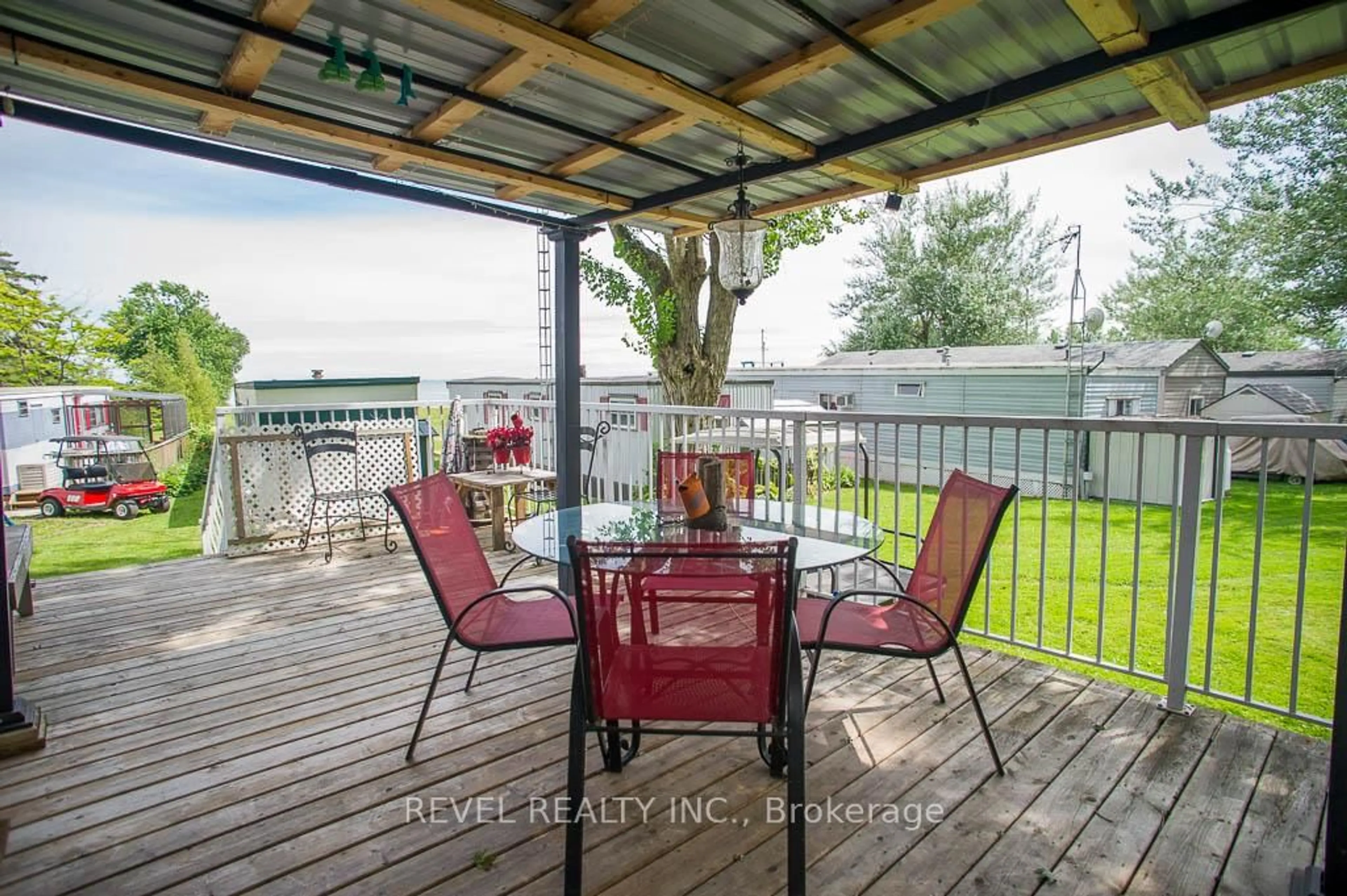 Patio, water/lake/river/ocean view for 70 Bluewater Ave #12, Norfolk Ontario N0E 1P0