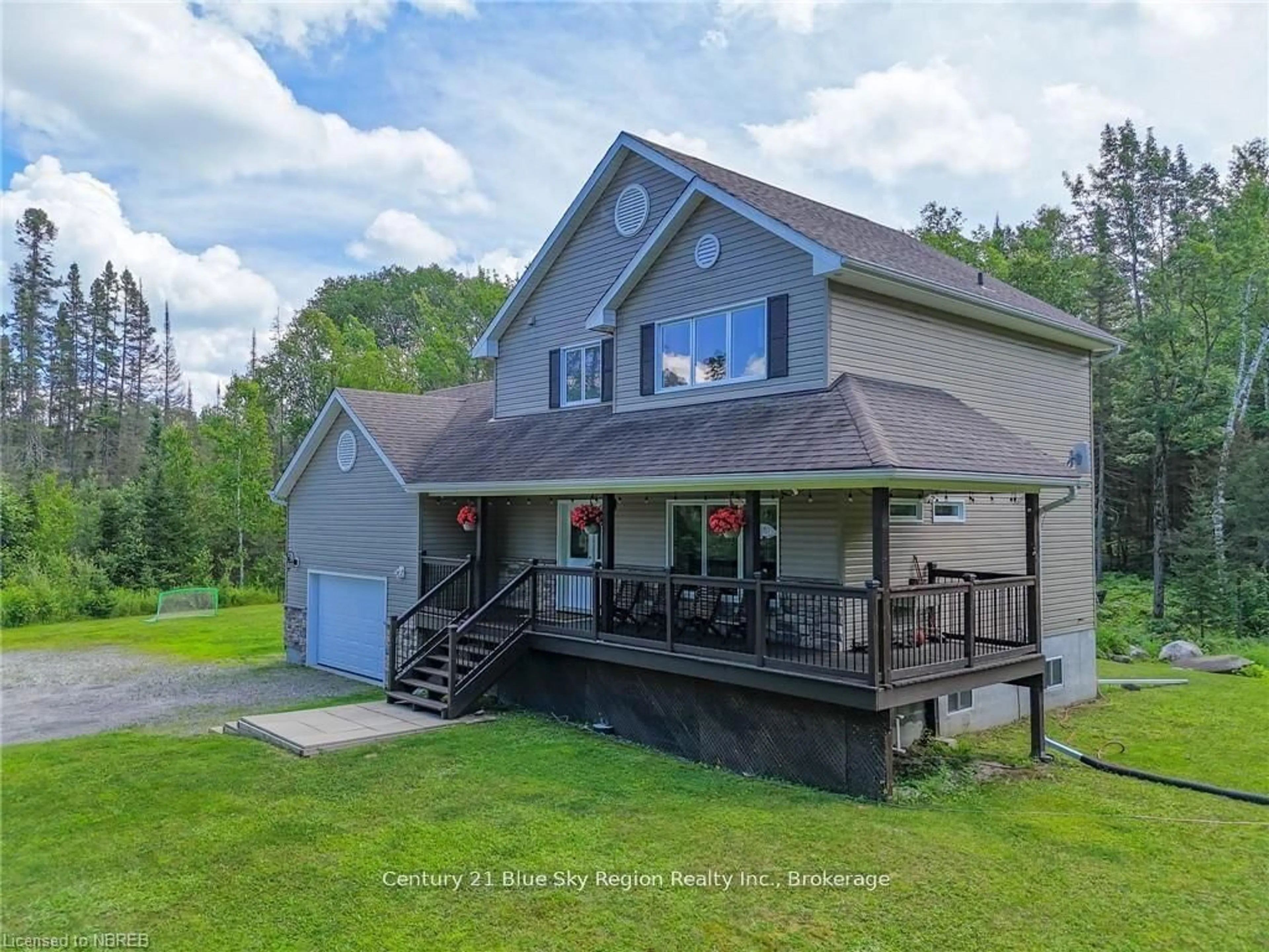 A pic from outside/outdoor area/front of a property/back of a property/a pic from drone, unknown for 798 Macpherson Dr, East Ferris Ontario P0H 1K0