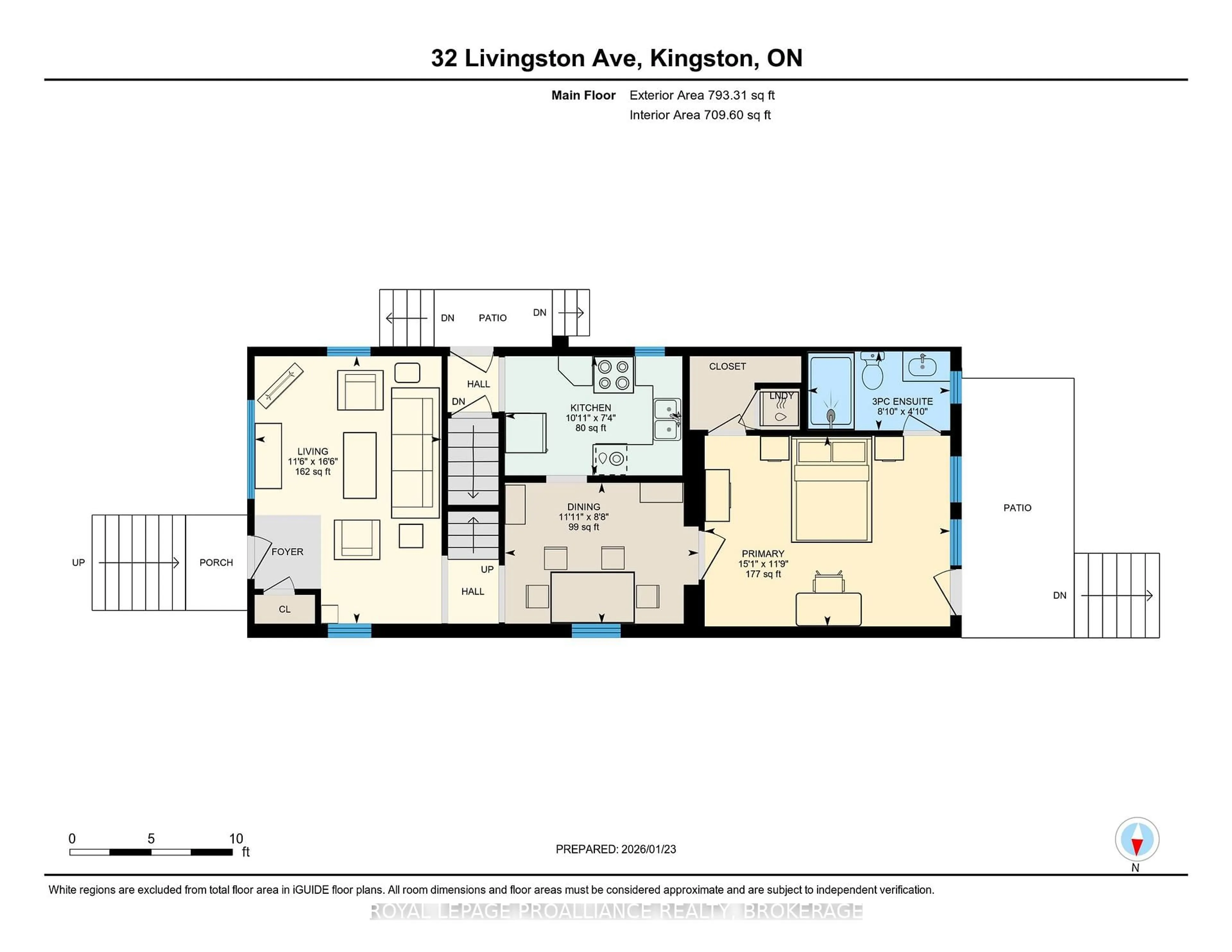Floor plan for 32 Livingston Ave, Kingston Ontario K7L 4L2