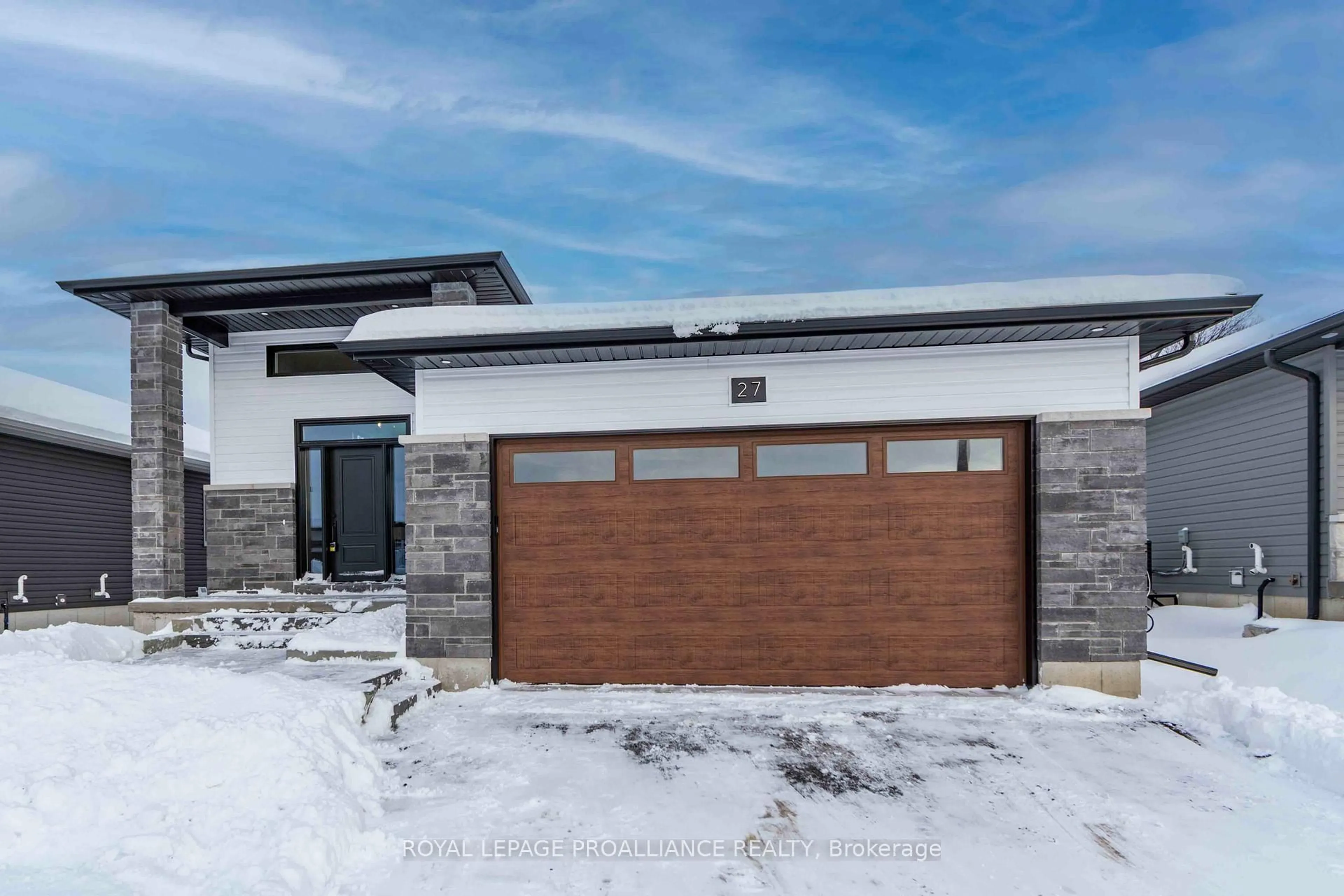 Home with brick exterior material, street for 27 Schmidt Way, Quinte West Ontario K8V 0L5