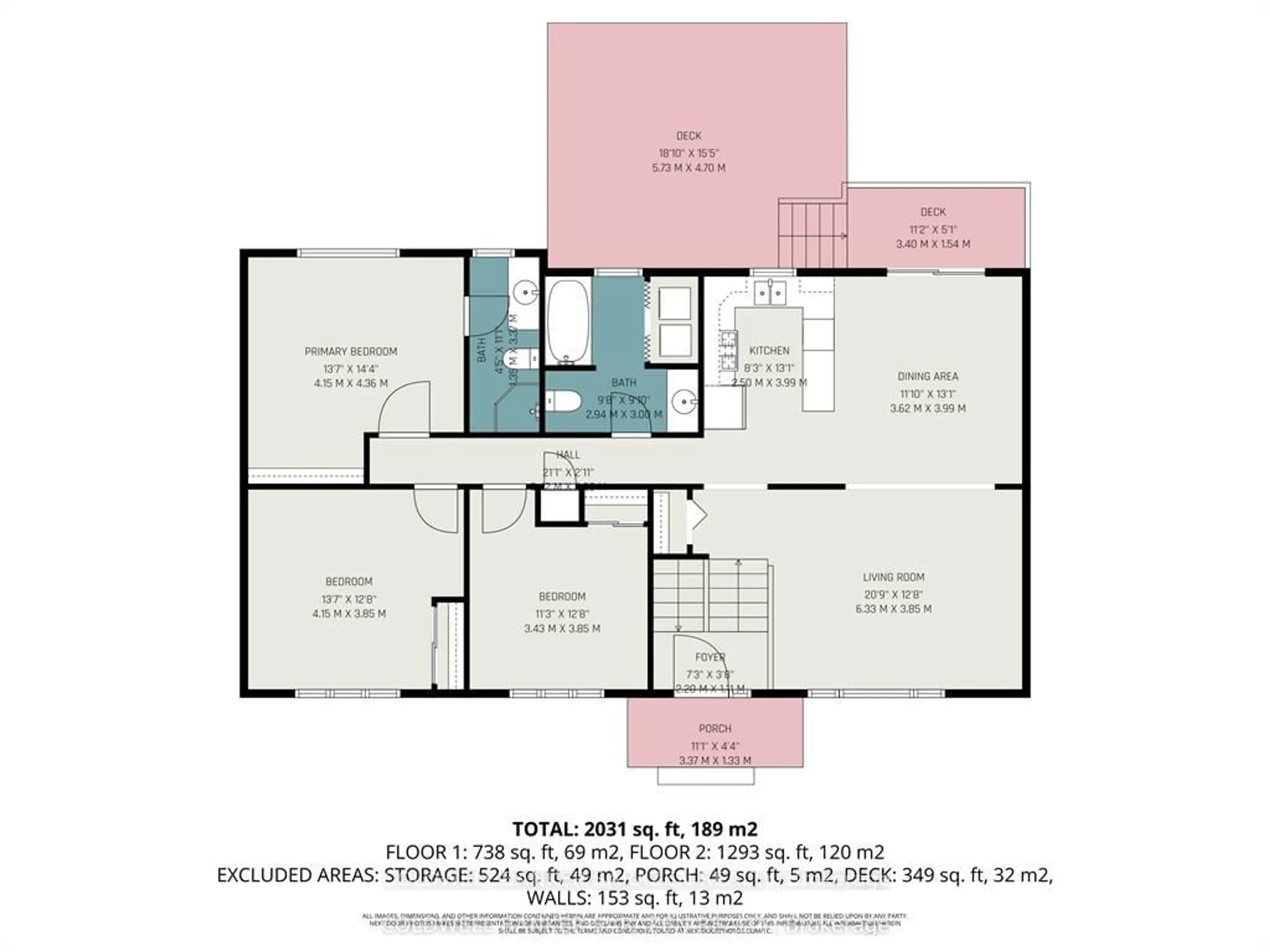 Floor plan for 129 Riley Cres, Braeside Ontario K7S 0E9