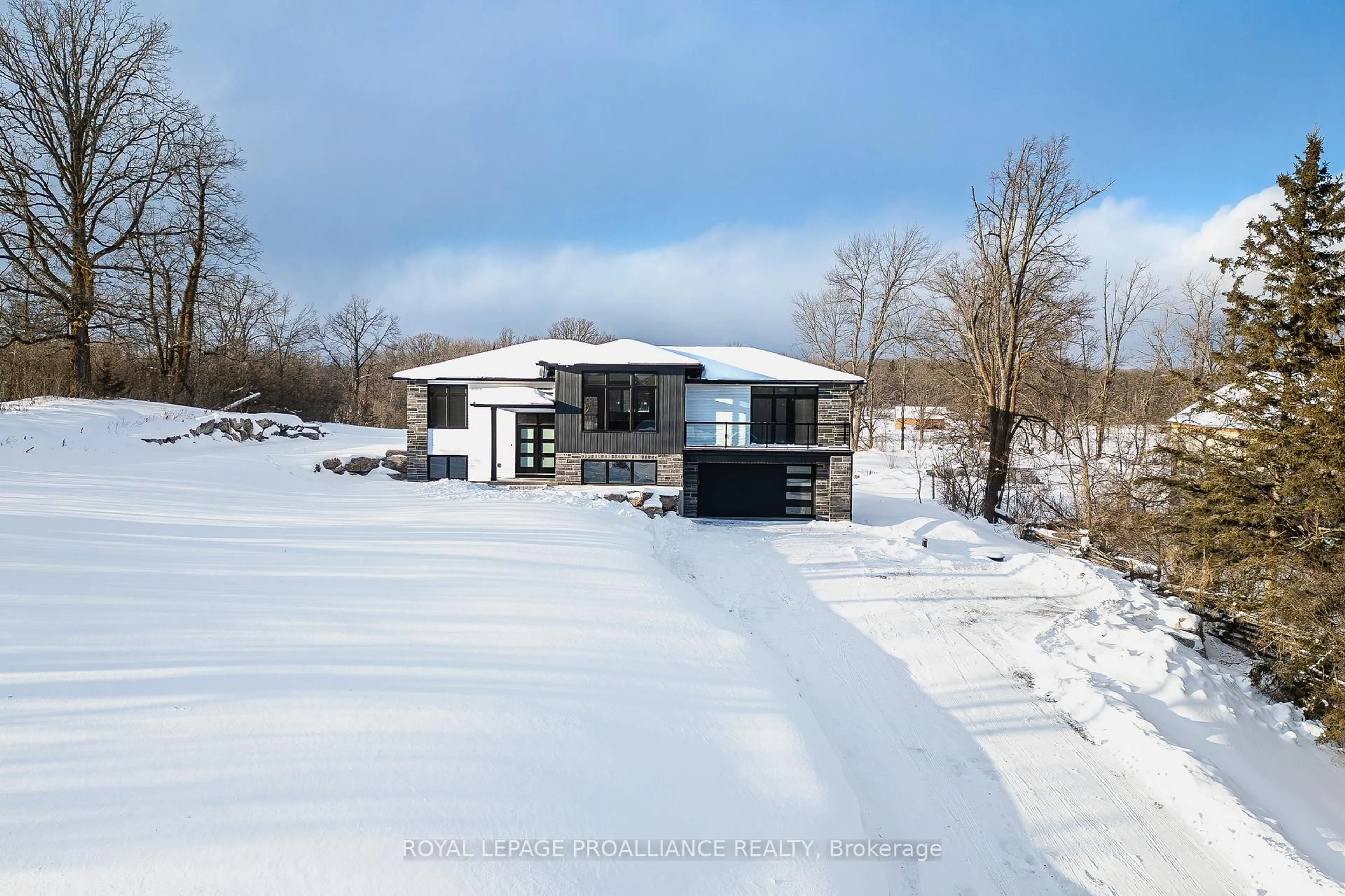 A pic from outside/outdoor area/front of a property/back of a property/a pic from drone, water/lake/river/ocean view for 2778 Springbrook Rd, Stirling Ontario K0K 3E0