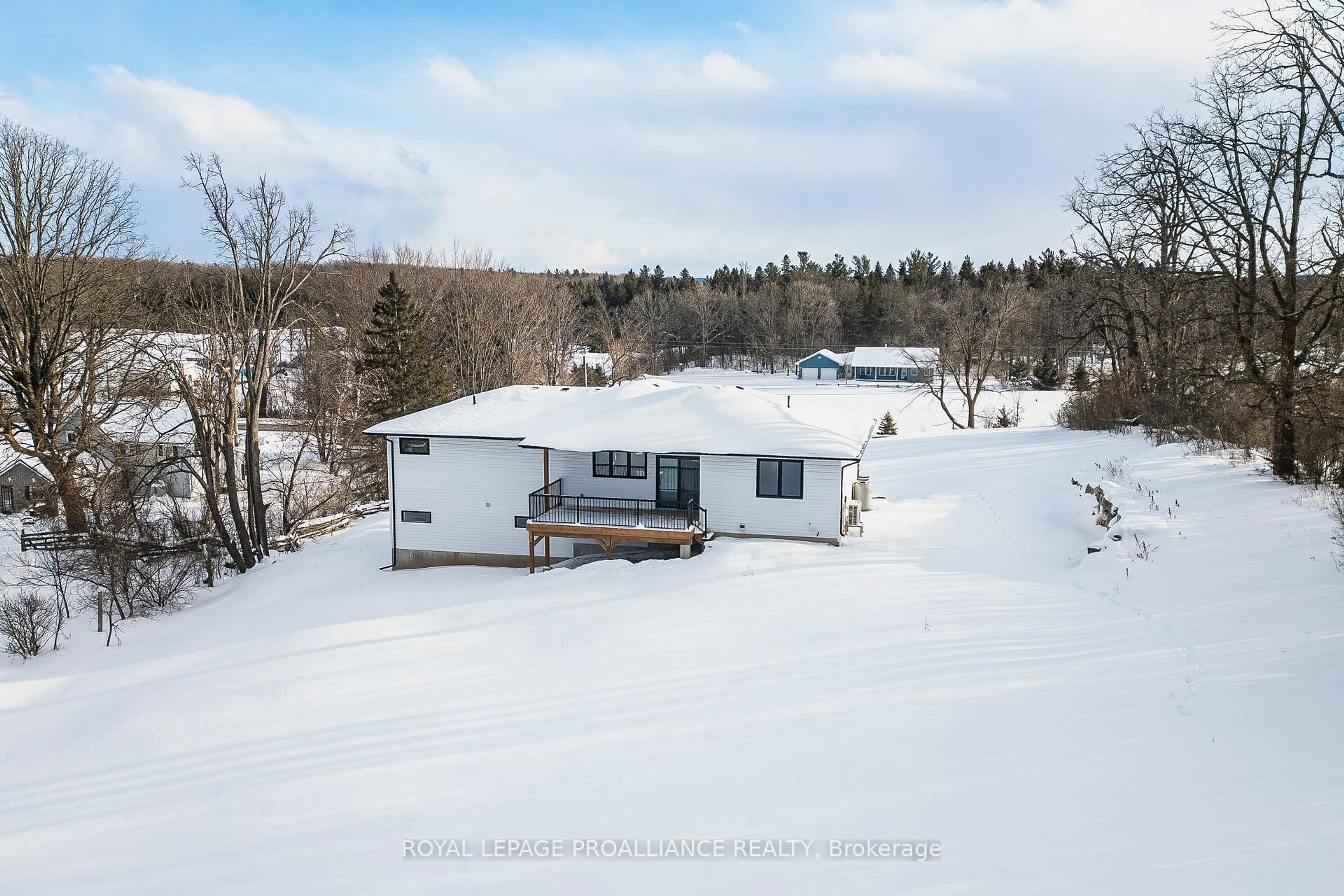 A pic from outside/outdoor area/front of a property/back of a property/a pic from drone, unknown for 2778 Springbrook Rd, Stirling Ontario K0K 3E0
