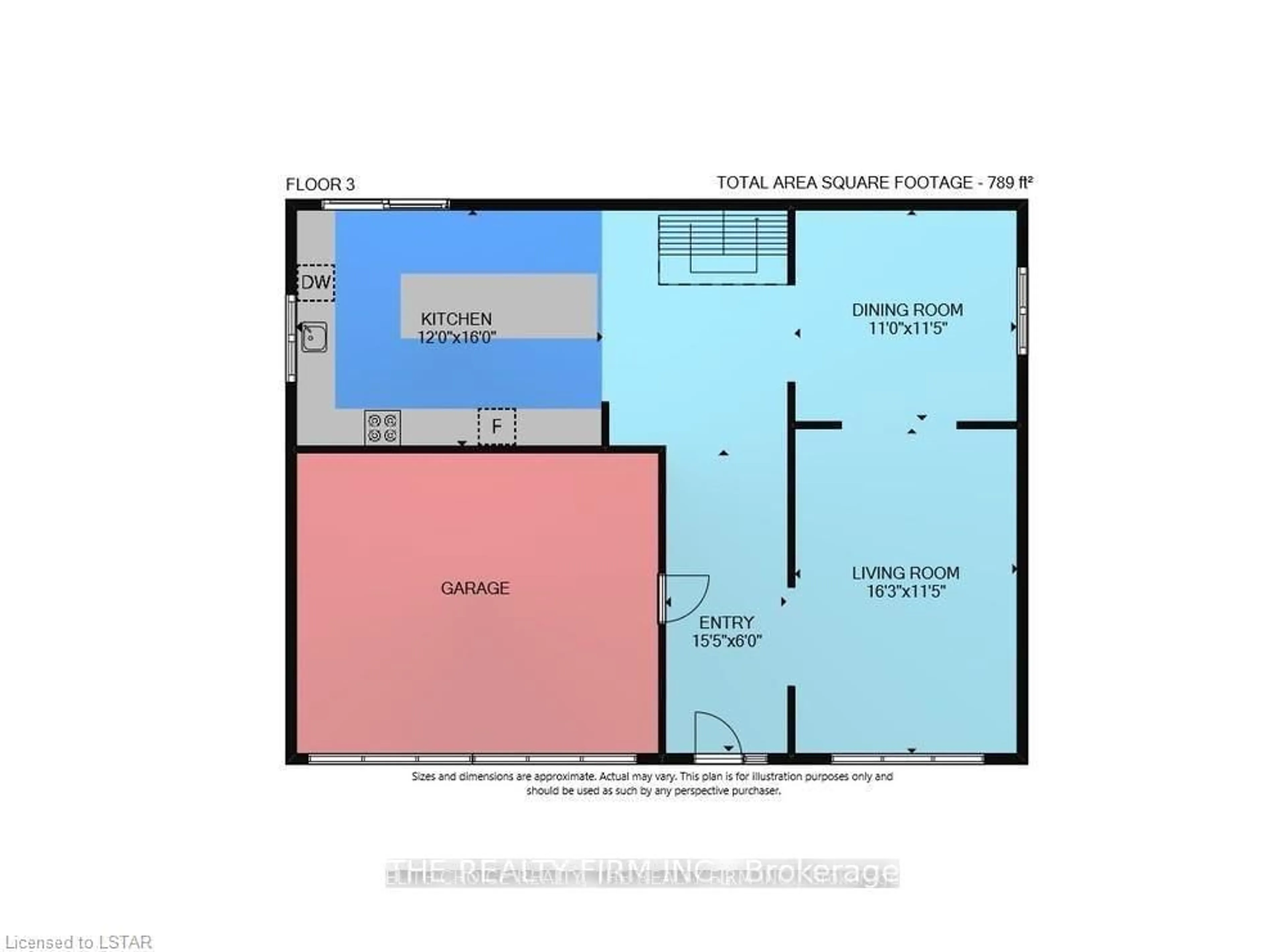 Floor plan for 16 Classic Cres, London East Ontario N5W 5T8