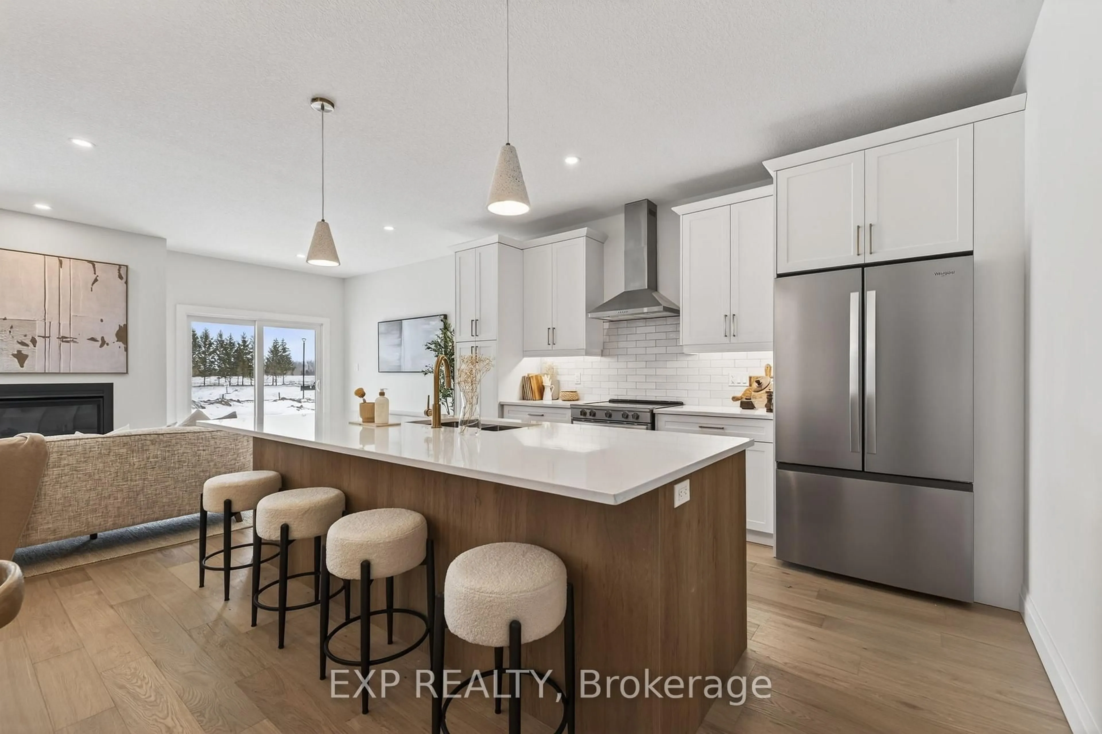 Open concept kitchen, ceramic/tile floor for 96 Dearing St, South Huron Ontario N0M 1T0