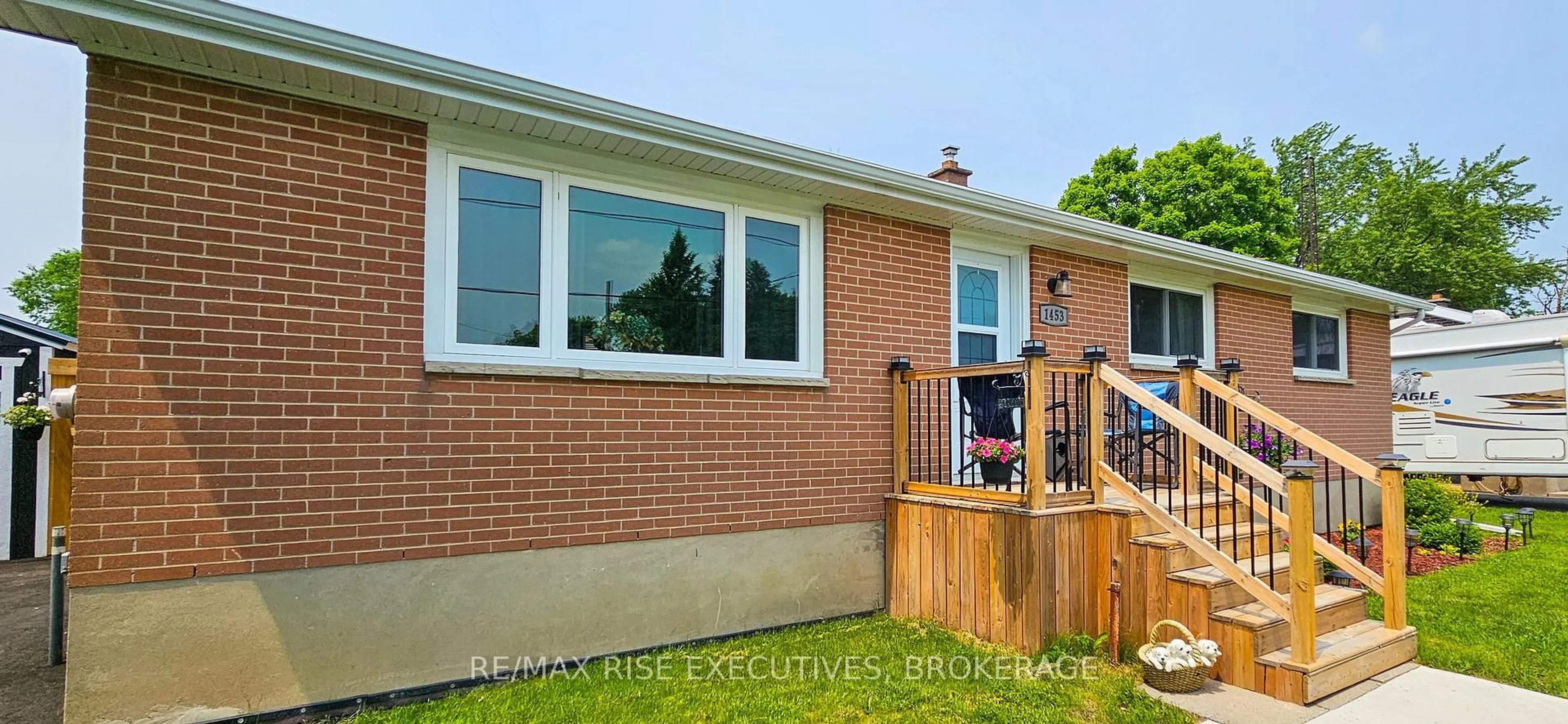 Home with brick exterior material, street for 1453 Woodfield Cres, Kingston Ontario K7P 2V4