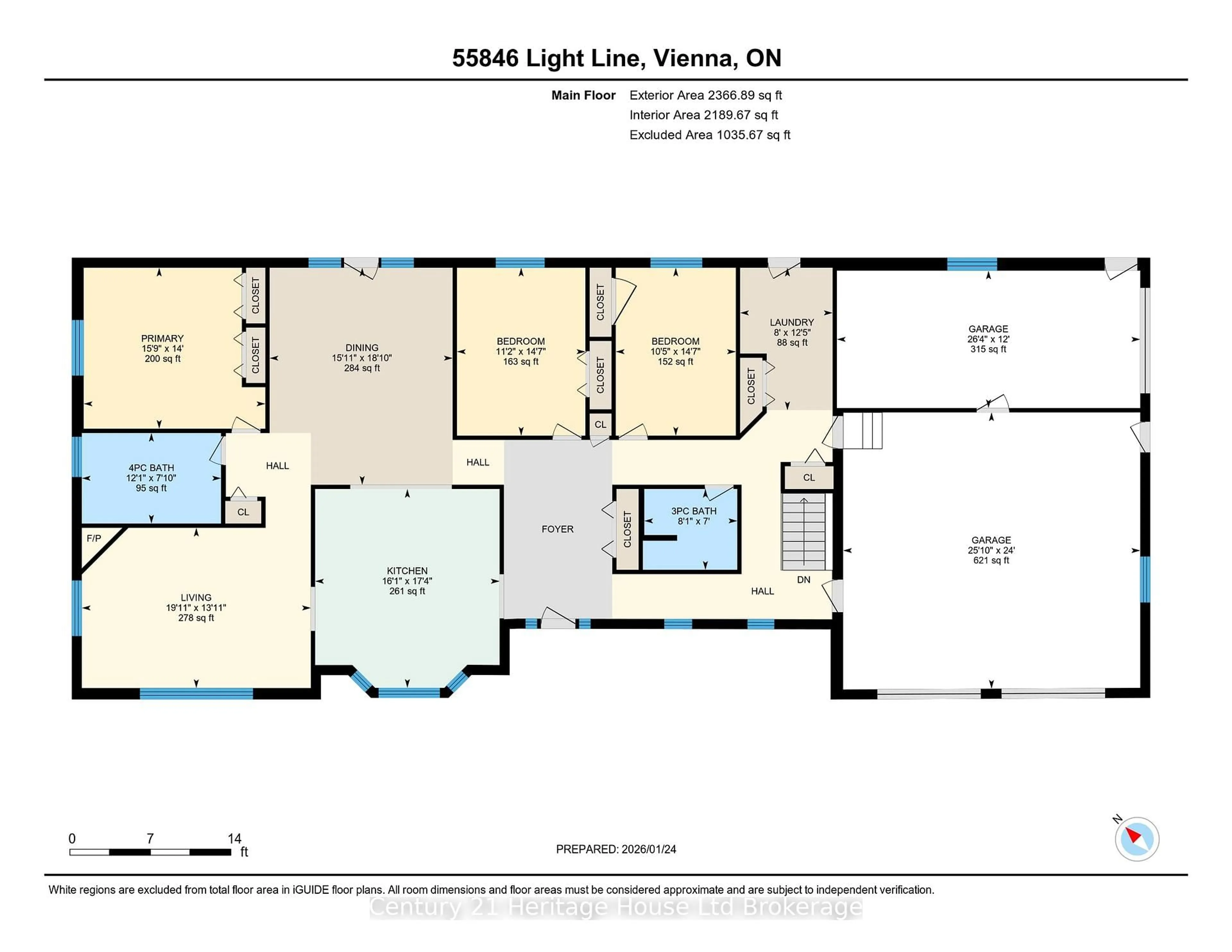 Floor plan for 55846 Light Line, Bayham Ontario N0J 1Z0
