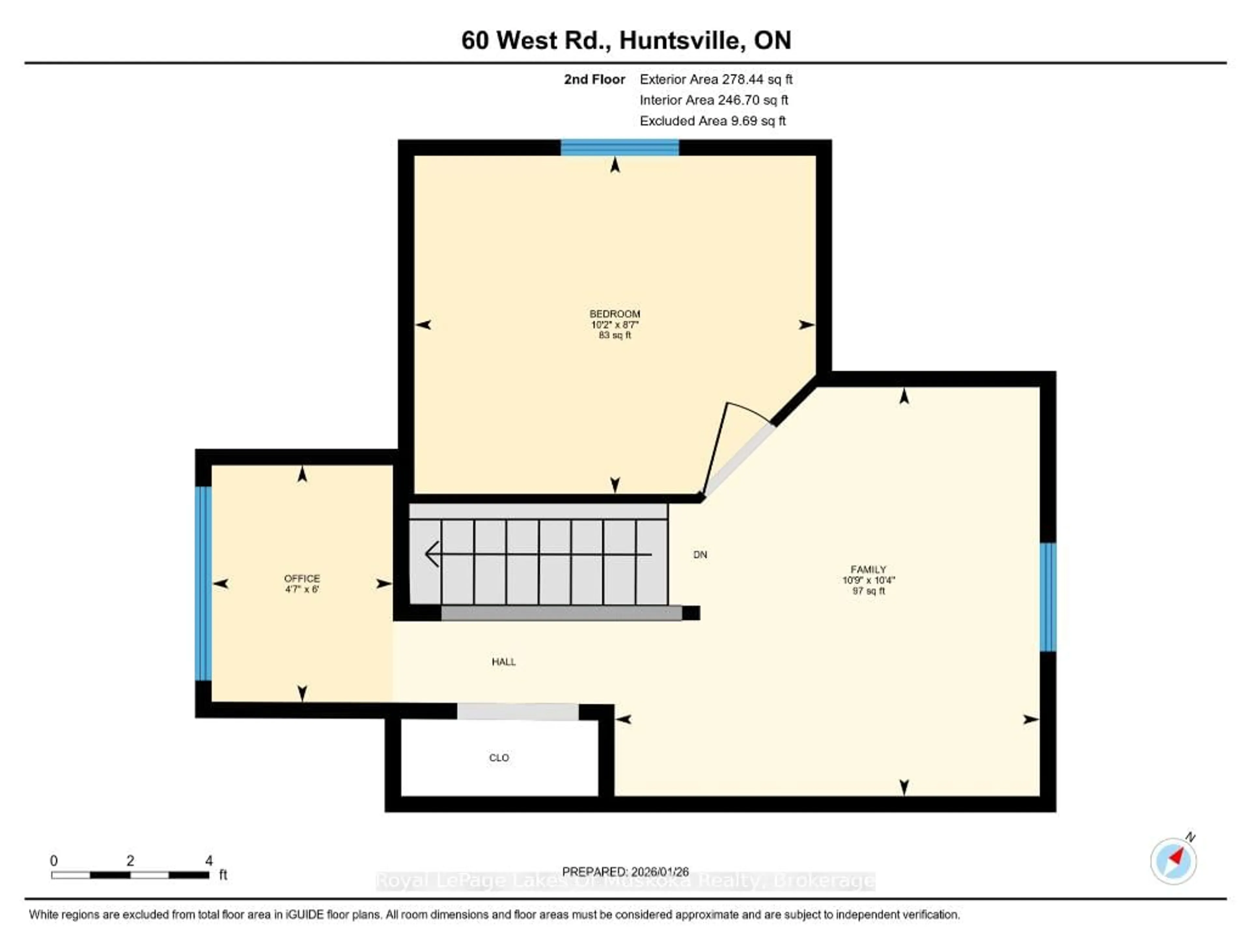 Floor plan for 60 West Rd, Huntsville Ontario P1H 1L8