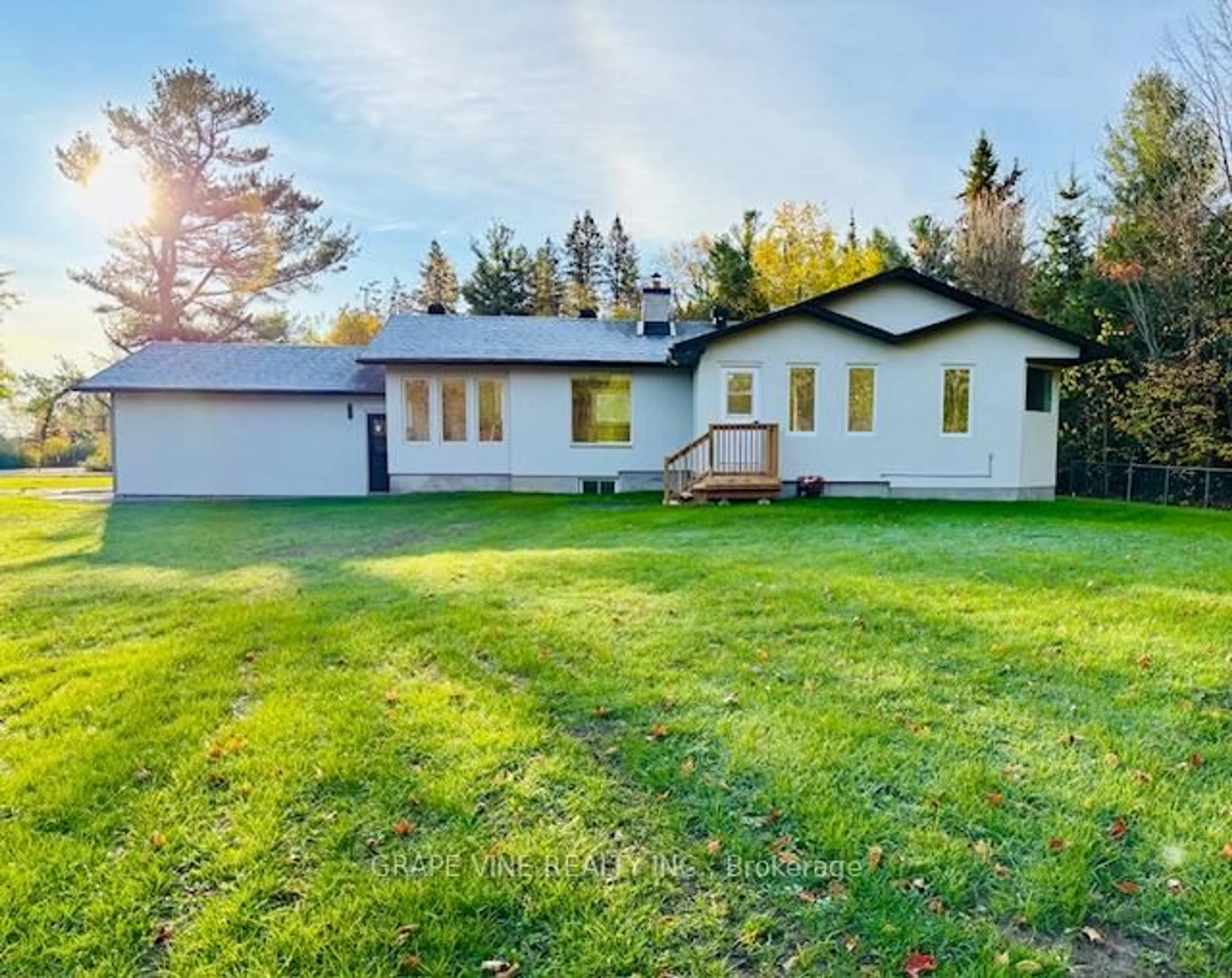 A pic from outside/outdoor area/front of a property/back of a property/a pic from drone, unknown for 135 Manion Rd, Carp Ontario K0A 1L0