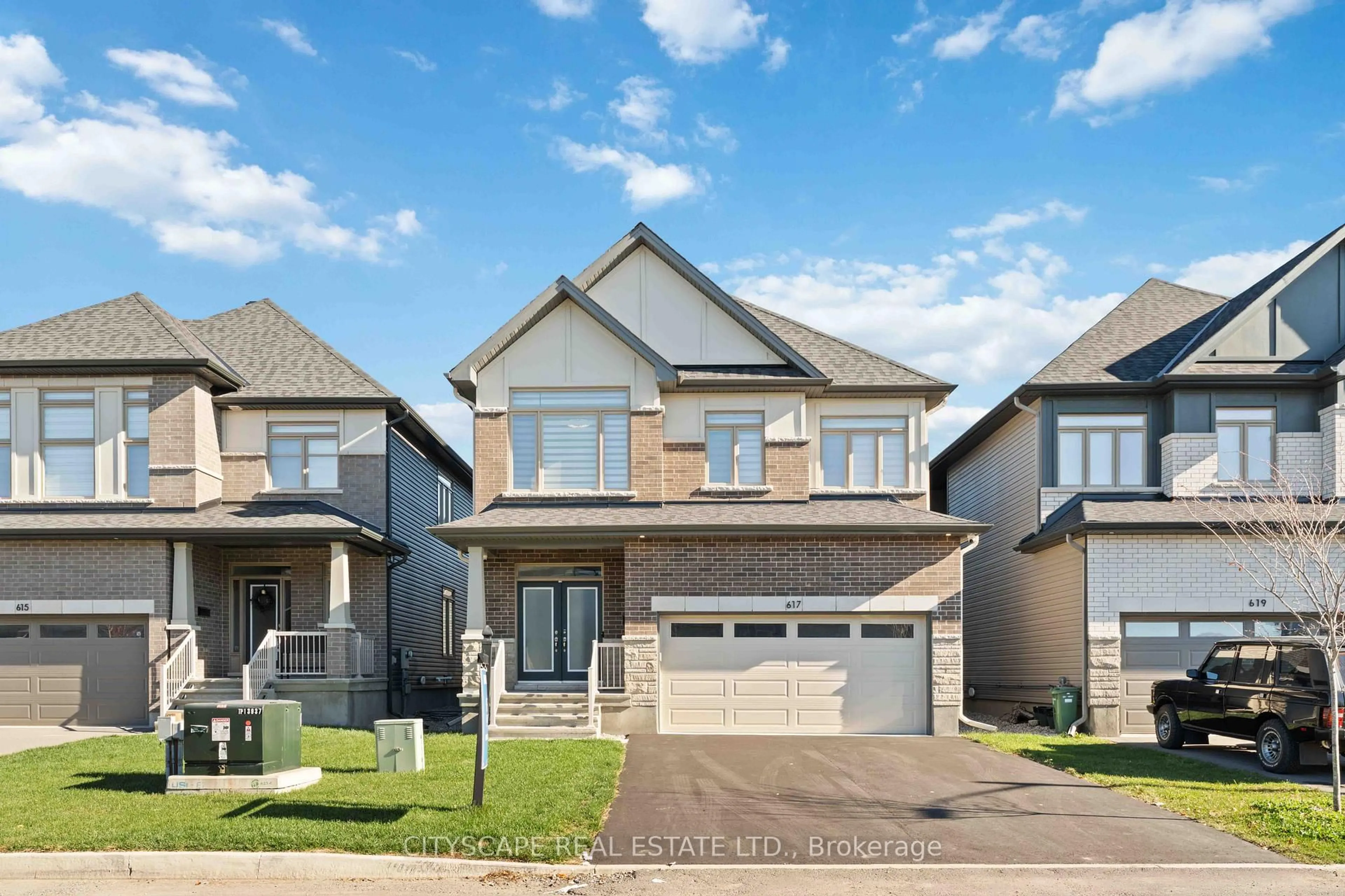 Home with brick exterior material, street for 617 Kenabeek Terr, Ottawa Ontario K4M 0B3