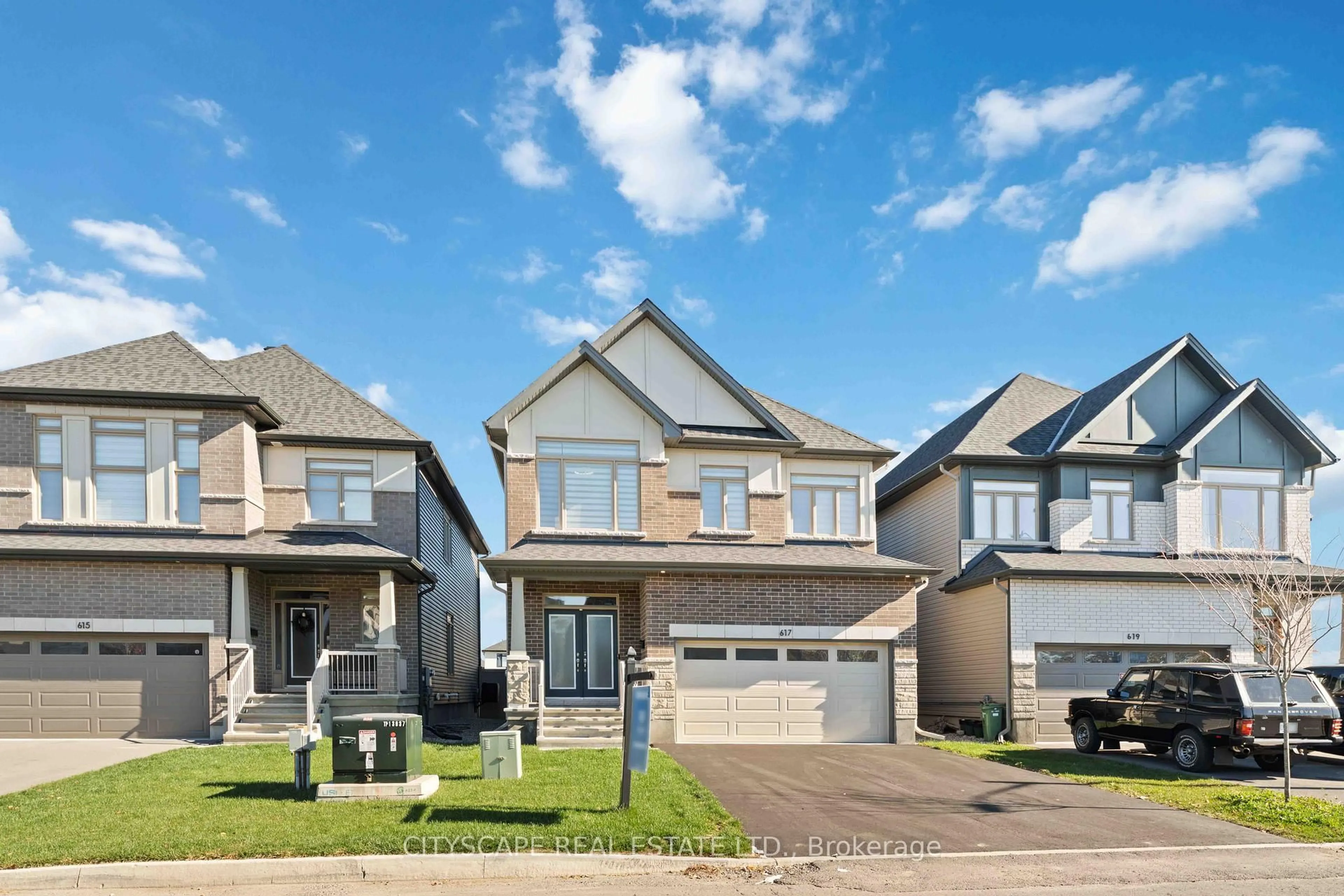 Home with brick exterior material, street for 617 Kenabeek Terr, Ottawa Ontario K4M 0B3