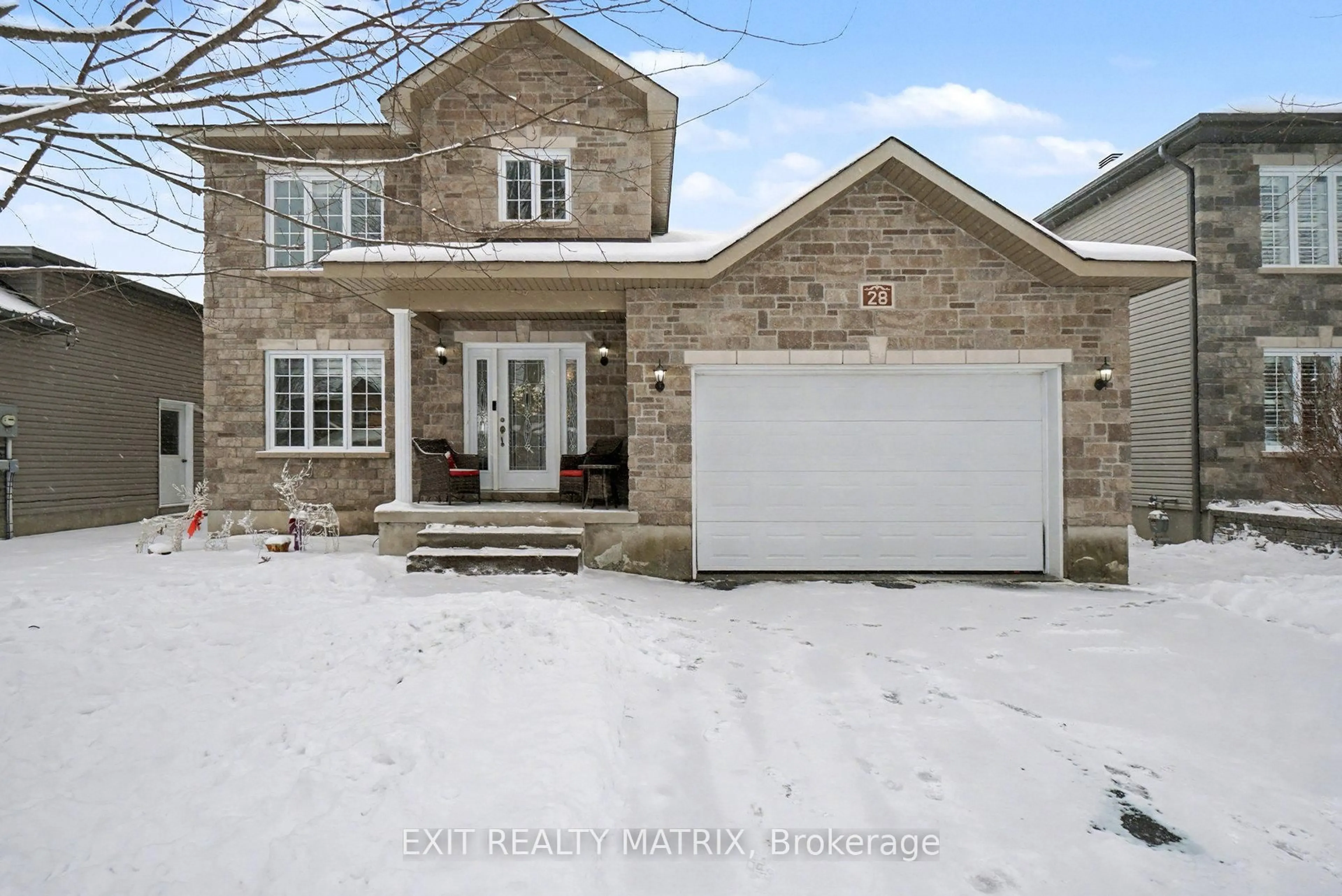 Home with brick exterior material, street for 28 Honore Cres, The Nation Ontario K0A 2M0
