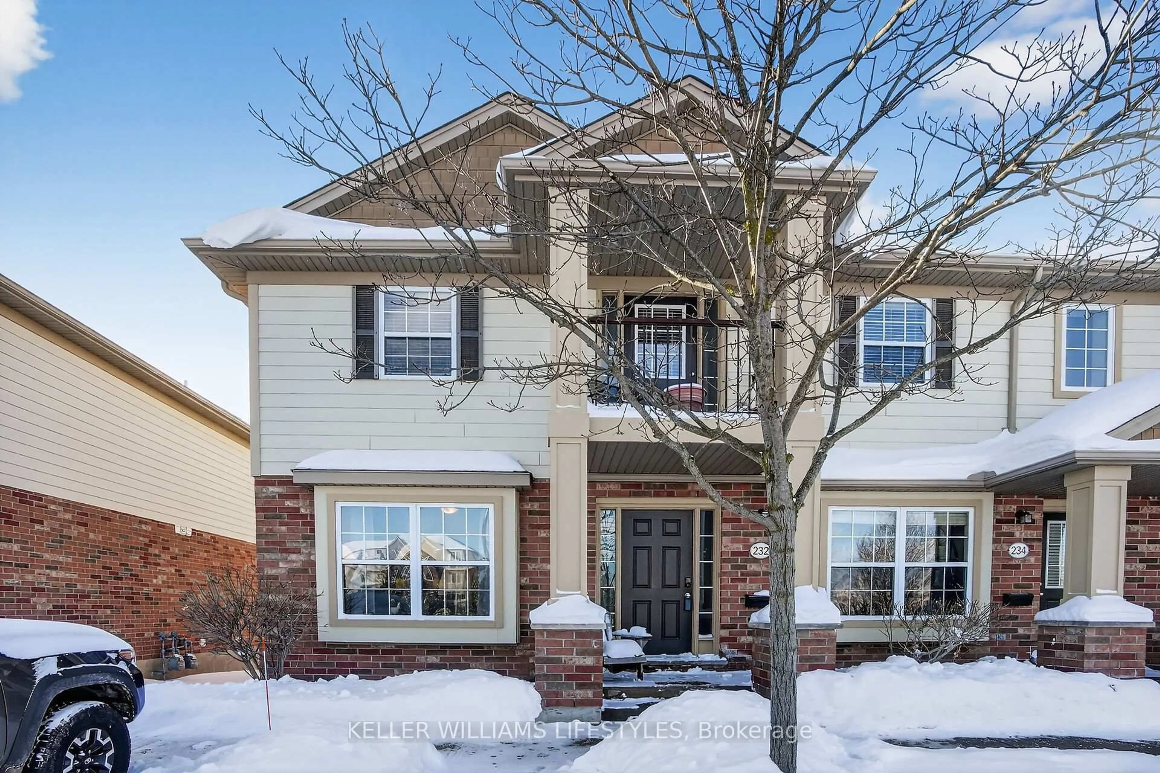 Home with brick exterior material, street for 3320 Meadowgate Blvd #232, London South Ontario N6M 0A7