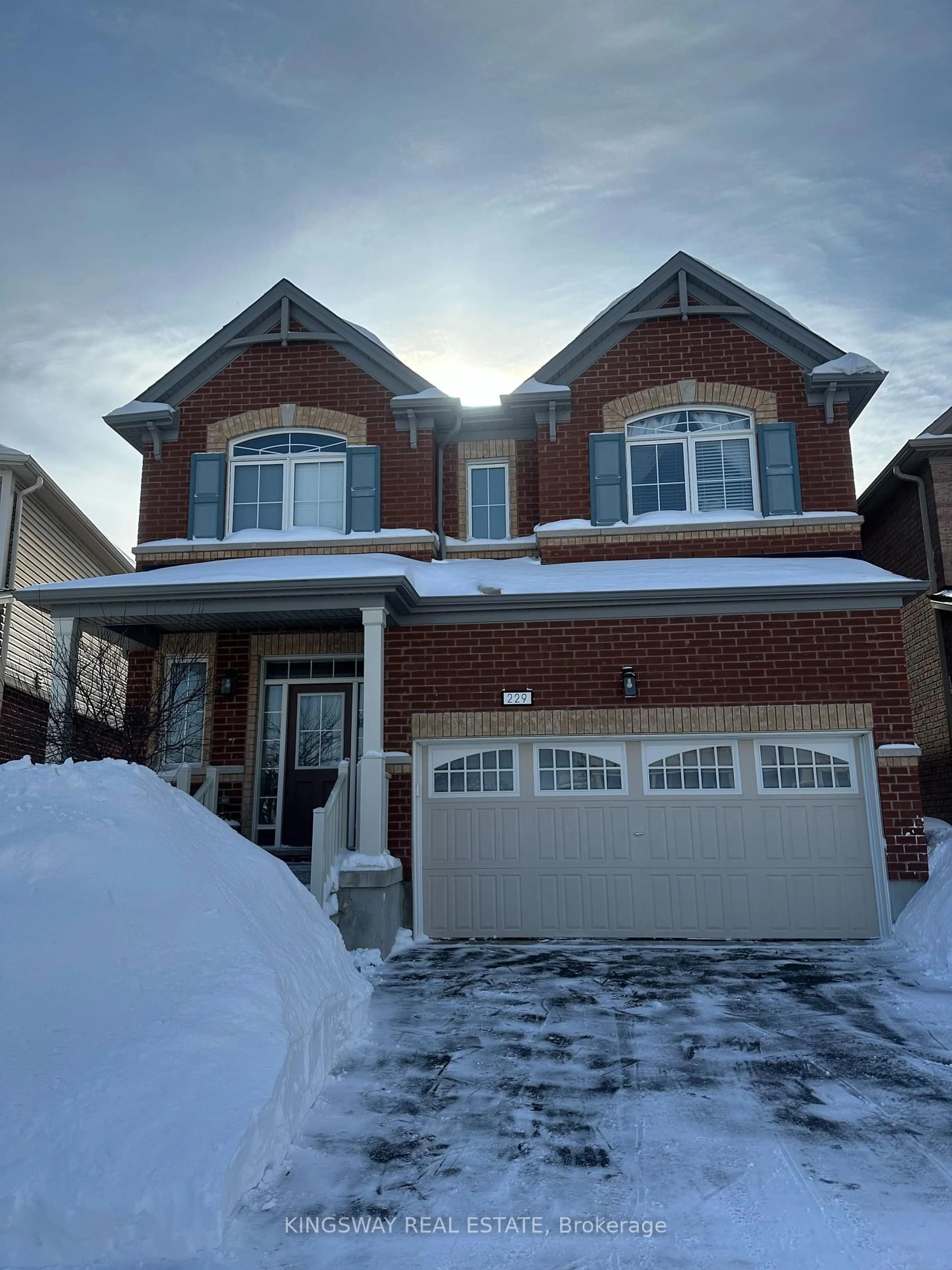 Home with brick exterior material, street for 229 PINEGLEN Cres, Kitchener Ontario N2R 0G2