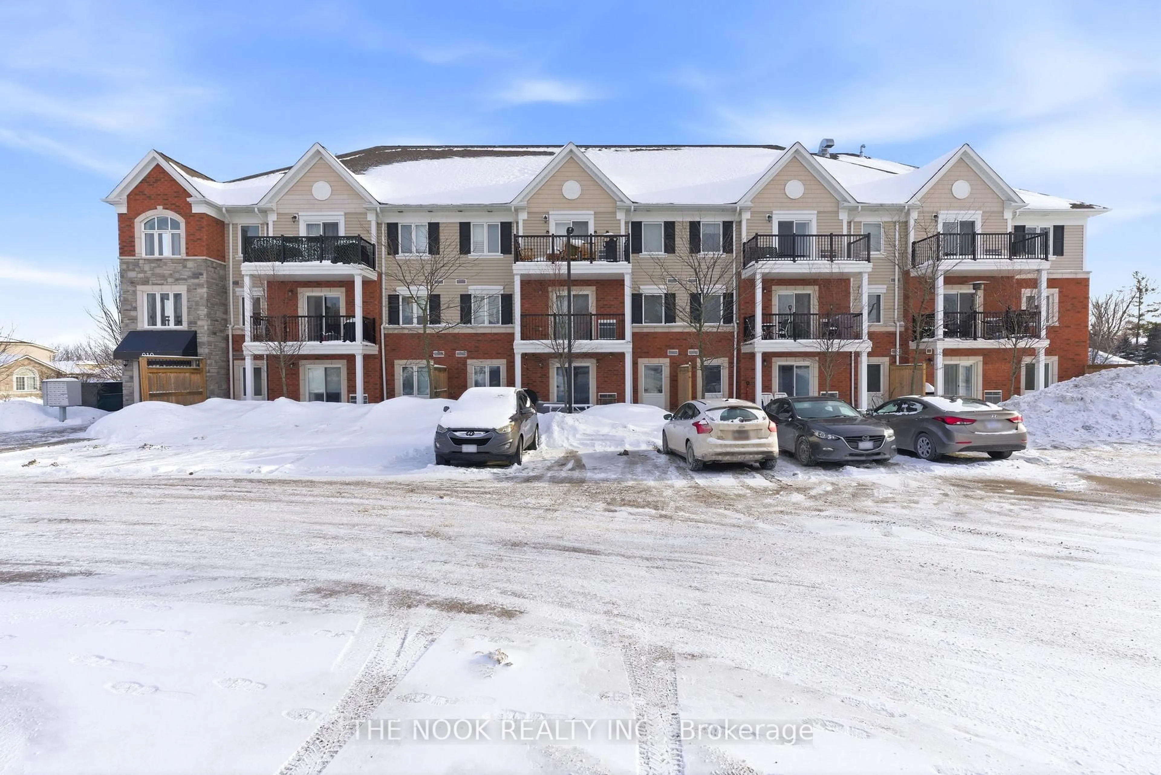 A pic from outside/outdoor area/front of a property/back of a property/a pic from drone, unknown for 910 Wentworth St #301, Peterborough Ontario K9J 8R8