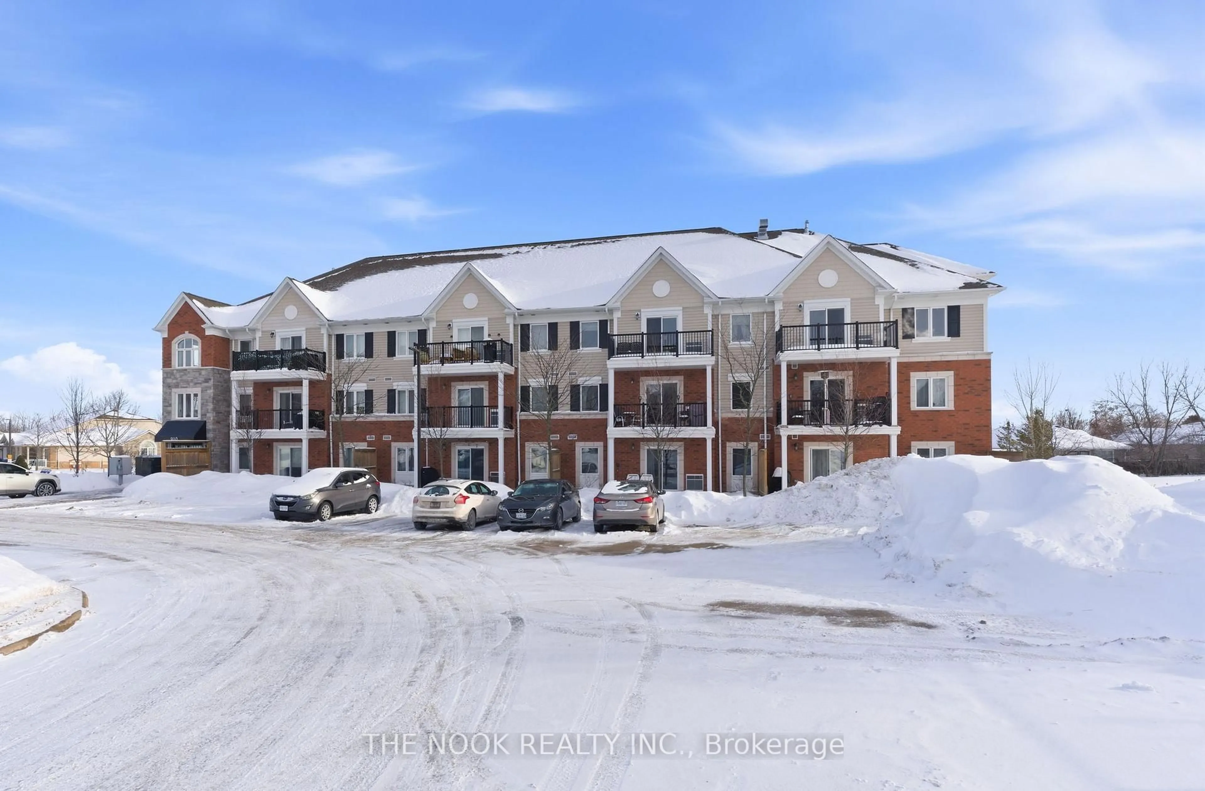 A pic from outside/outdoor area/front of a property/back of a property/a pic from drone, unknown for 910 Wentworth St #301, Peterborough Ontario K9J 8R8