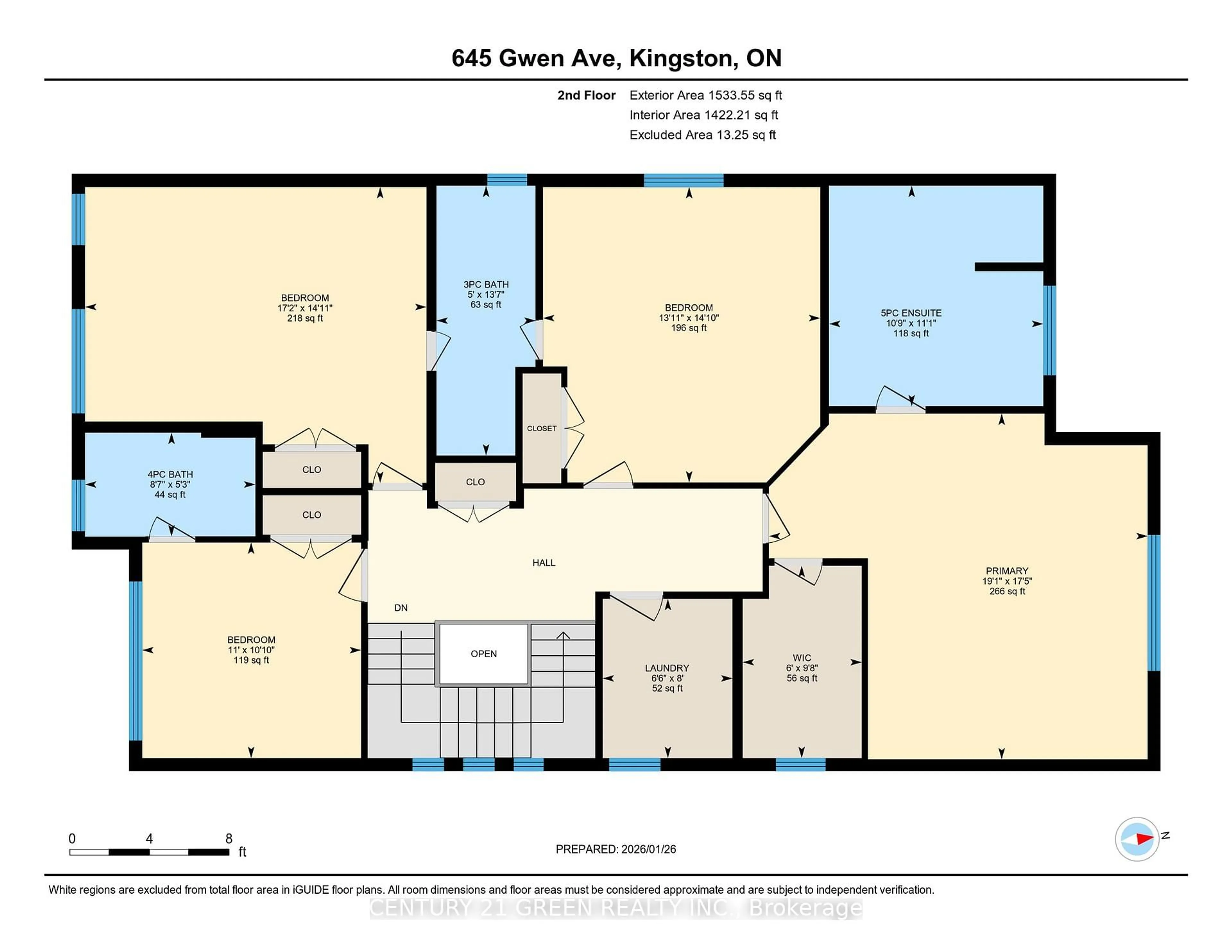 Floor plan for 645 Gwen Ave, Kingston Ontario K7P 0M2