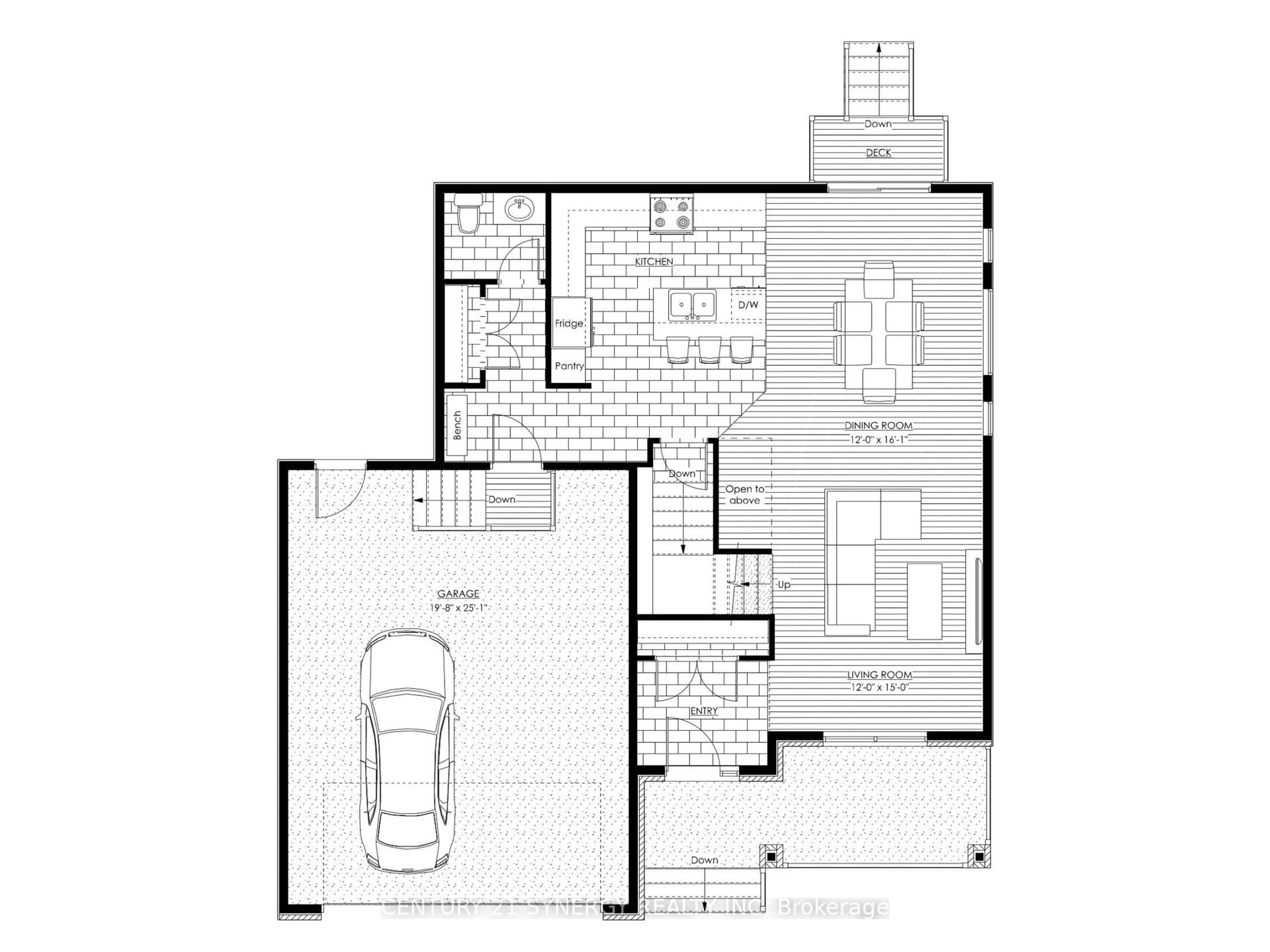 Floor plan for Lot 00 STAN St, North Stormont Ontario K0A 1R0