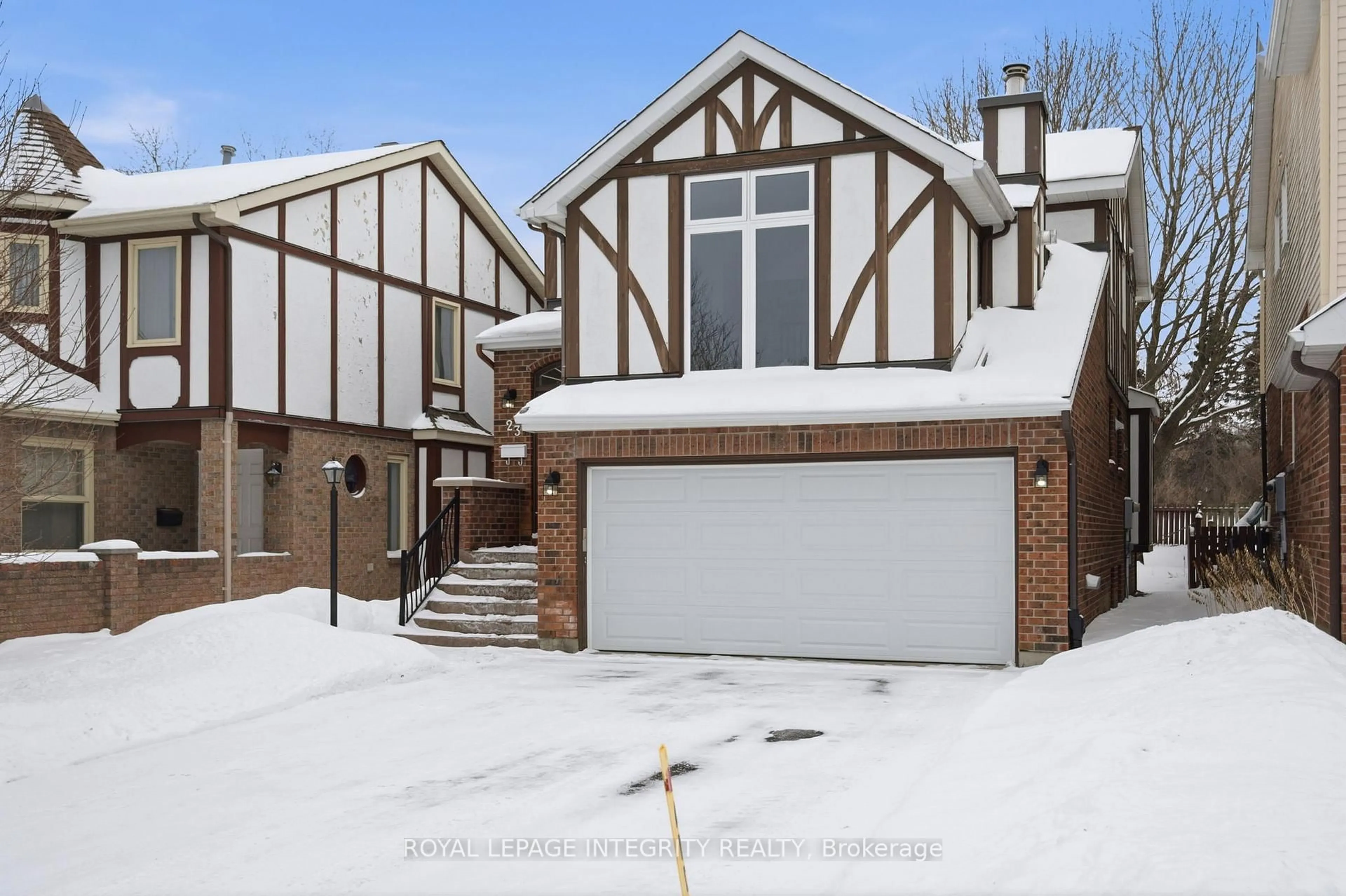 Home with brick exterior material, street for 23 Pemberton Cres, Ottawa Ontario K2G 4Y8