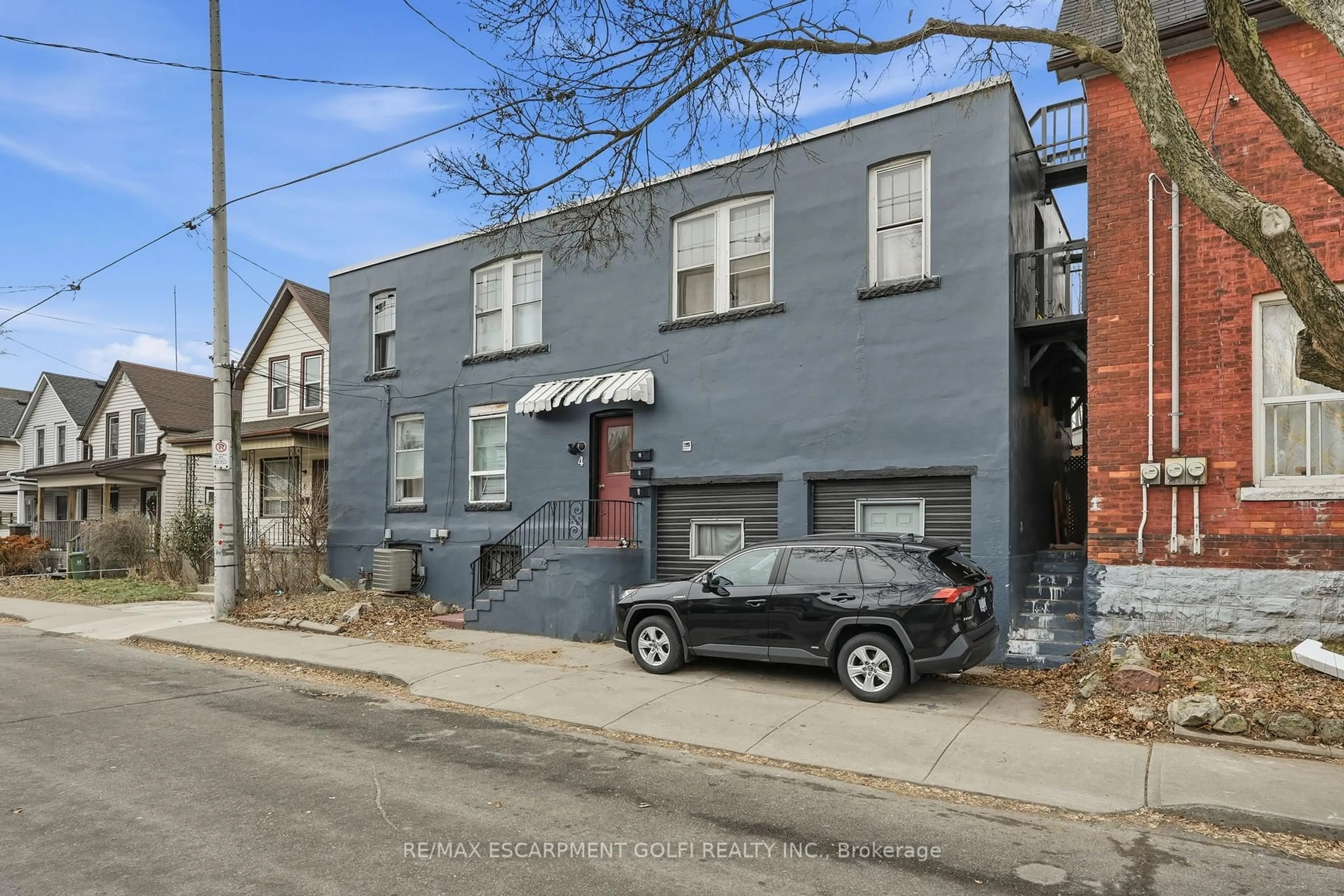 Home with brick exterior material, street for 4 Rosemont Ave, Hamilton Ontario L8L 6M4