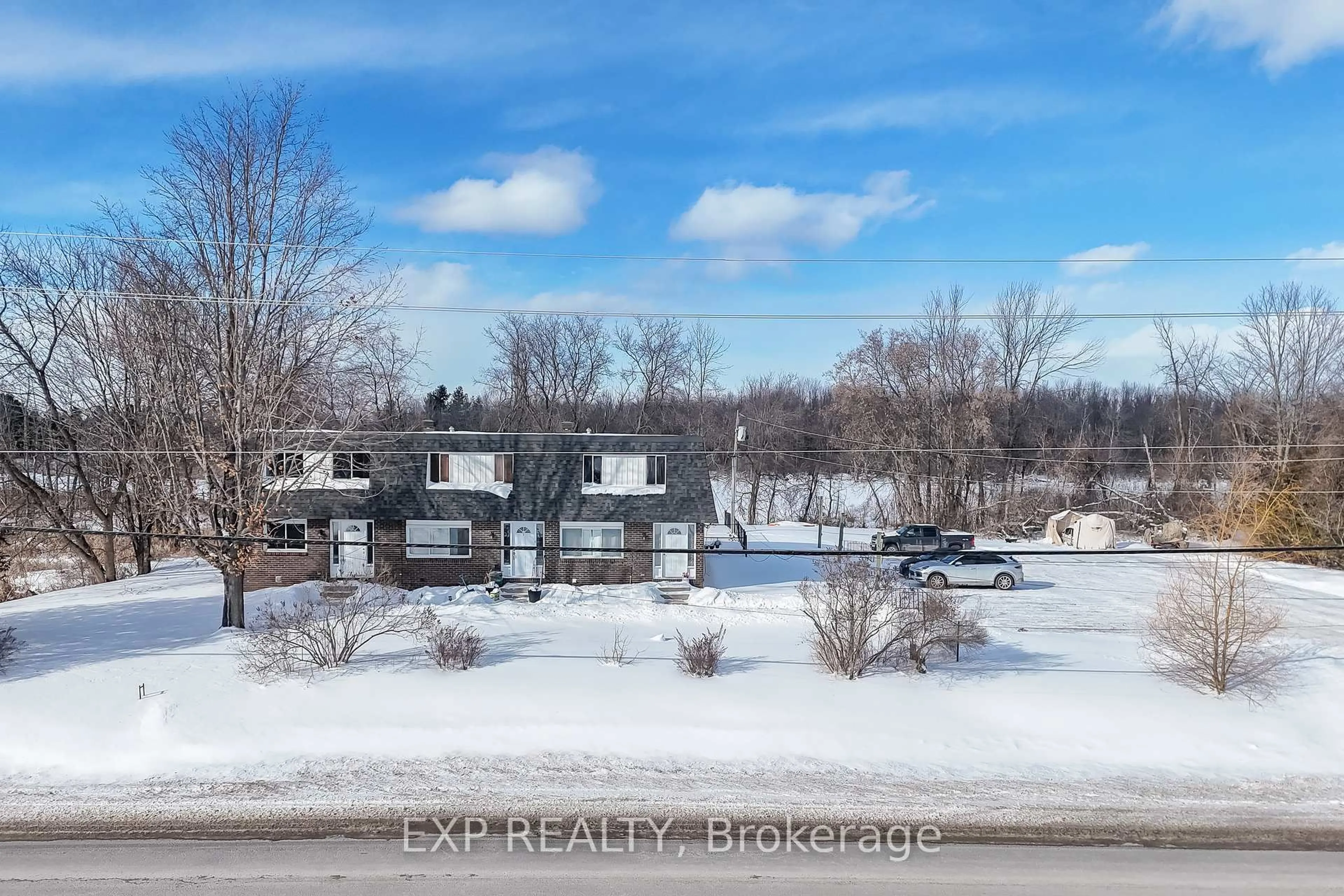 A pic from outside/outdoor area/front of a property/back of a property/a pic from drone, unknown for 2515 River Rd, North Grenville Ontario K0G 1J0