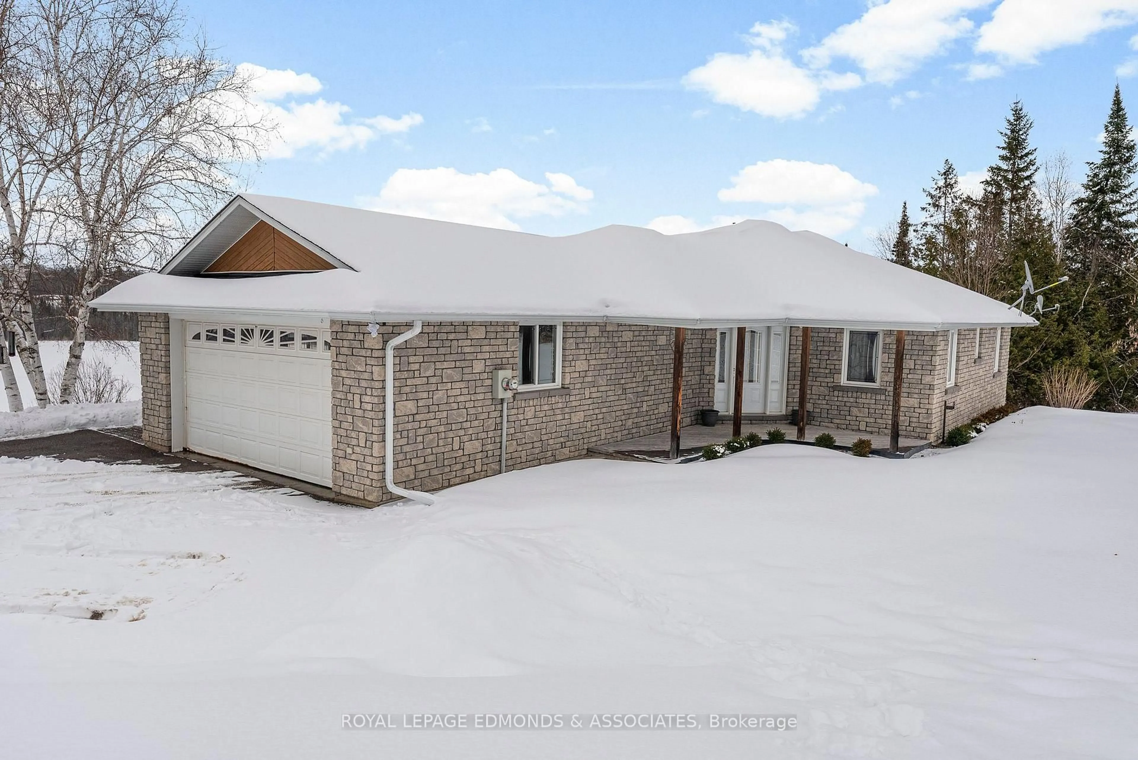 A pic from outside/outdoor area/front of a property/back of a property/a pic from drone, street for 1114 Beachburg Rd, Beachburg Ontario K0J 1C0