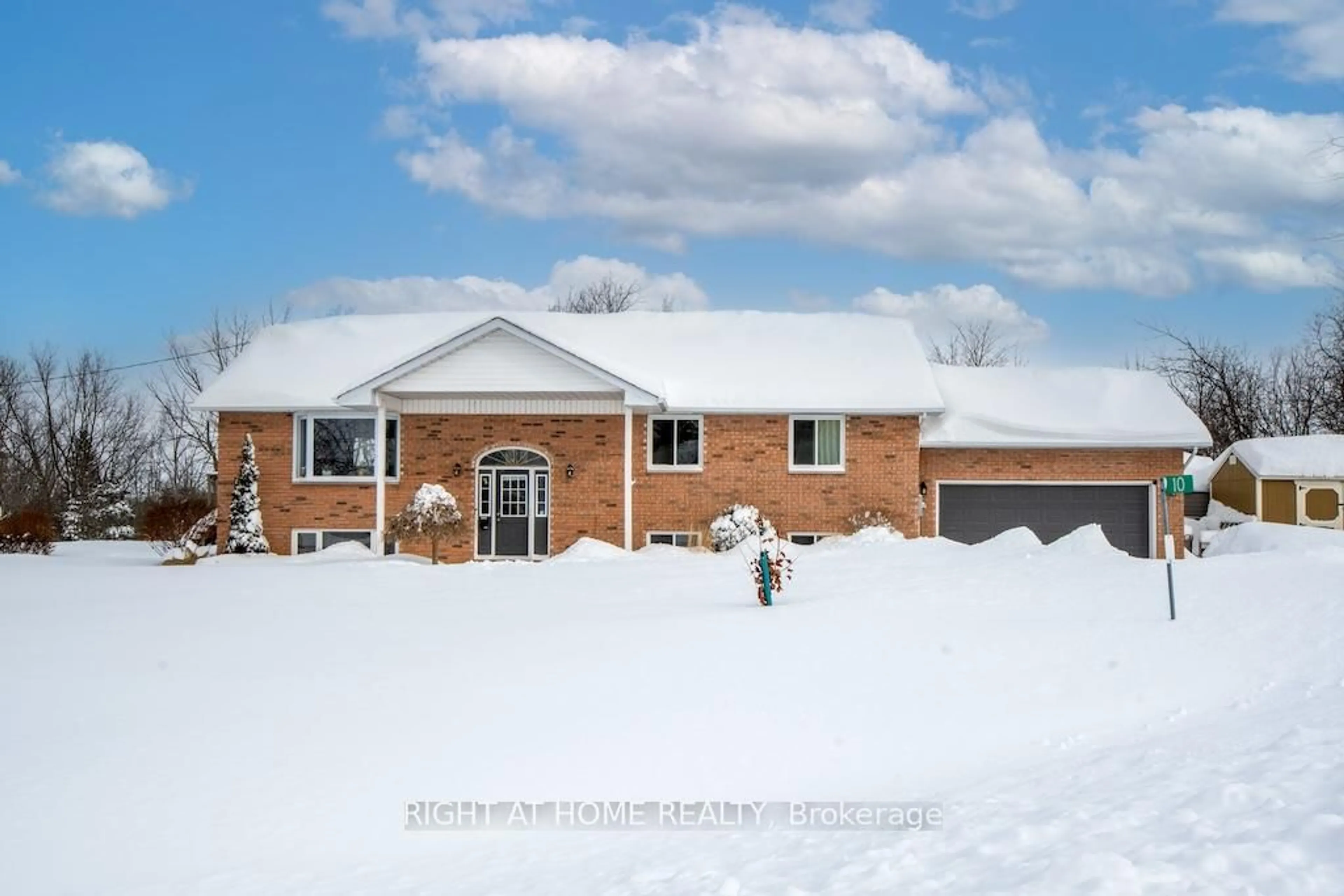 Home with brick exterior material, street for 10 Kalman Dr, Cavan Monaghan Ontario K0L 1B0