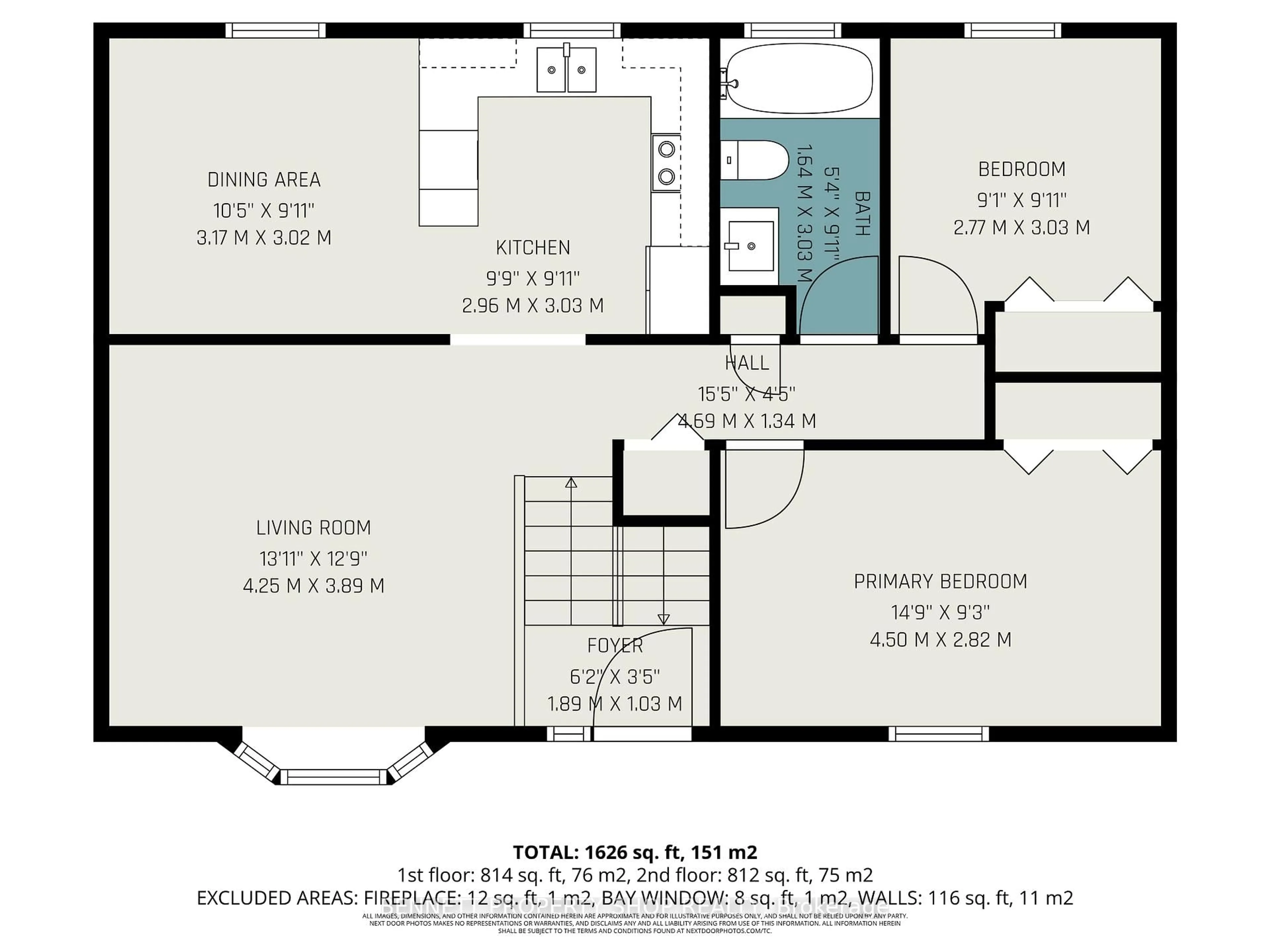 Floor plan for 187 Nelson St, Carleton Place Ontario K7C 1A1