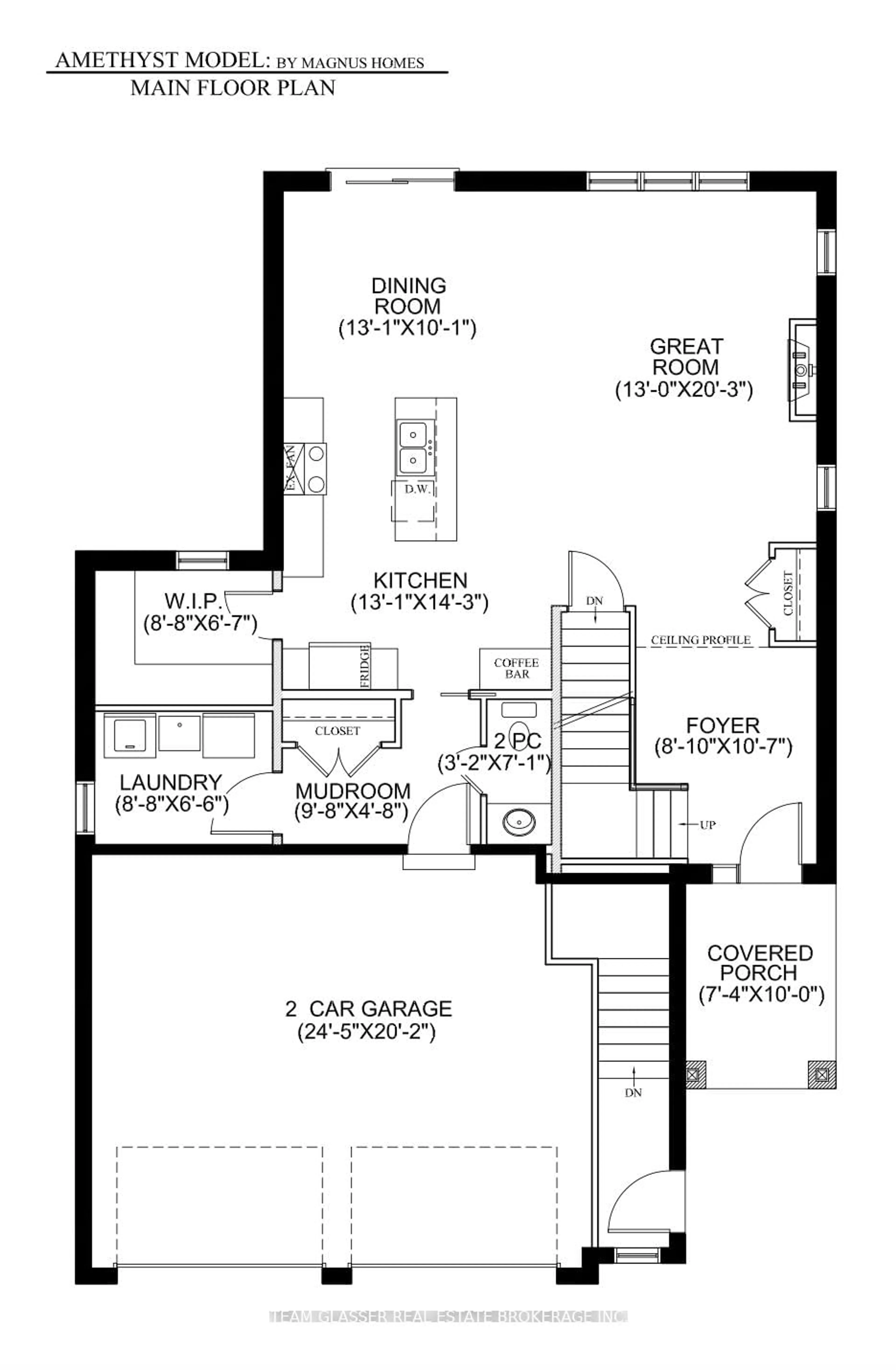 Floor plan for 71 Dearing Dr #Lot 17, South Huron Ontario N0M 1T0