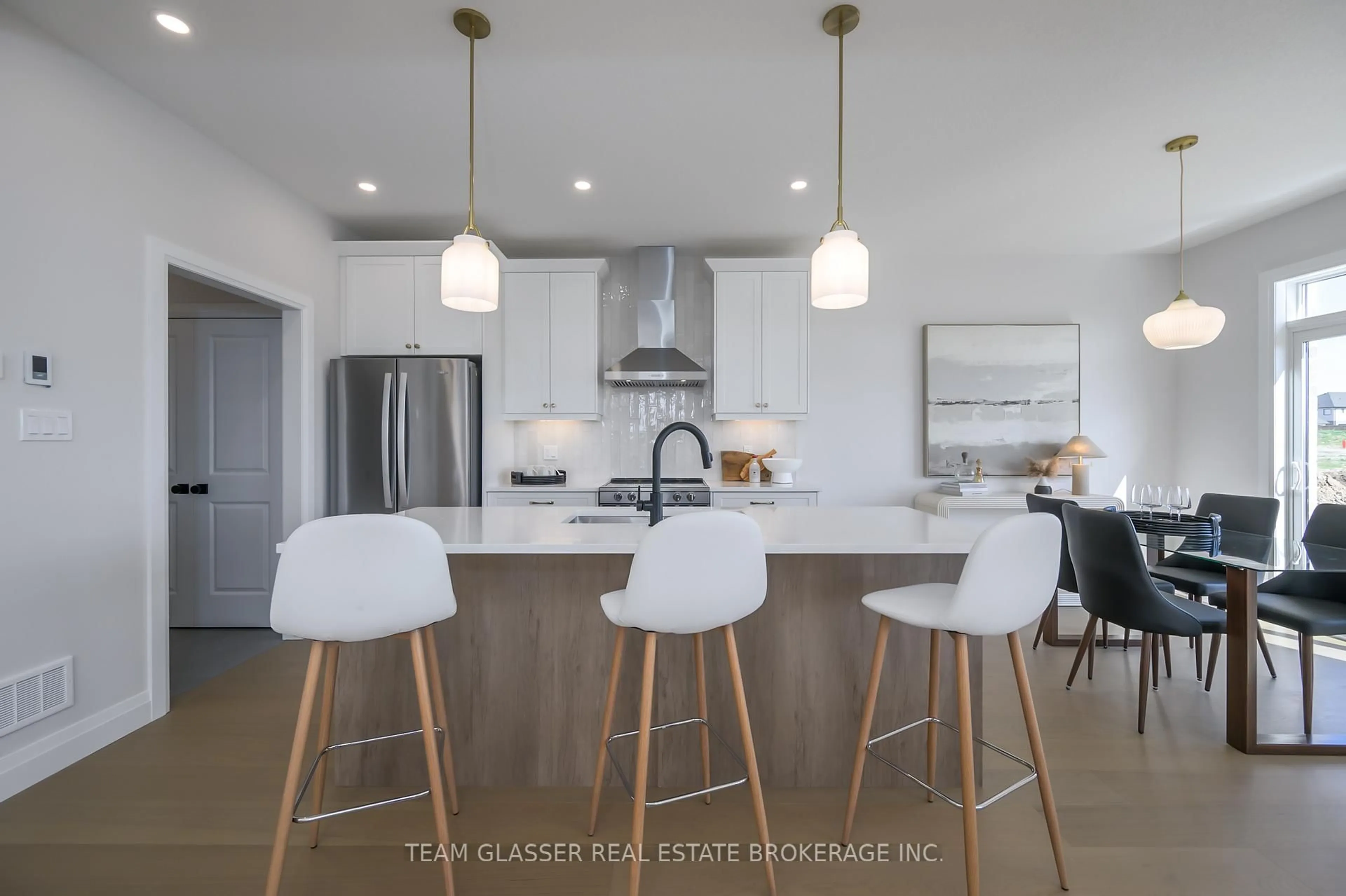 Open concept kitchen, ceramic/tile floor for 71 Dearing Dr #Lot 17, South Huron Ontario N0M 1T0