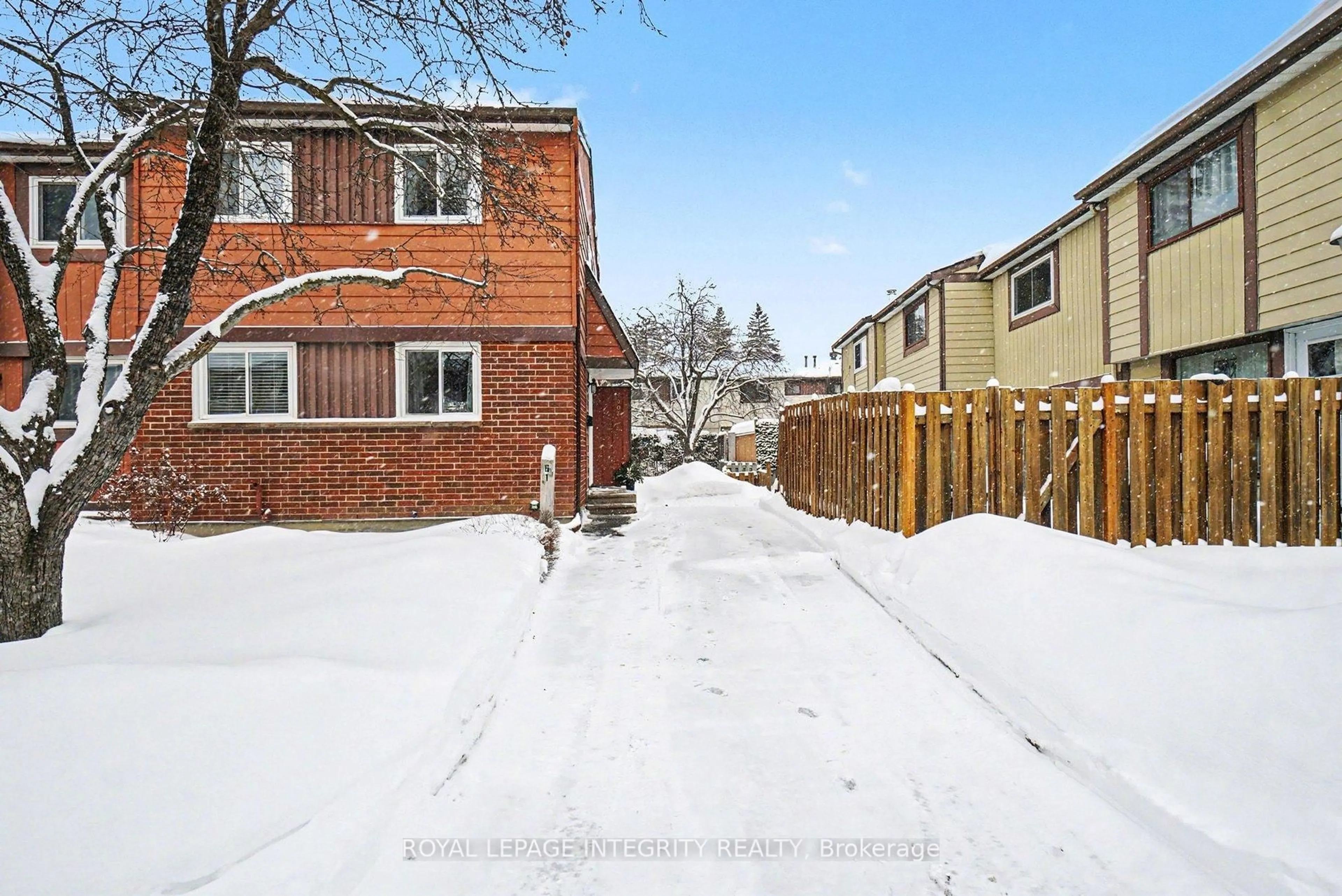 Patio, street for 2003 Falkirk Cres #61, Ottawa Ontario K1B 4Y8