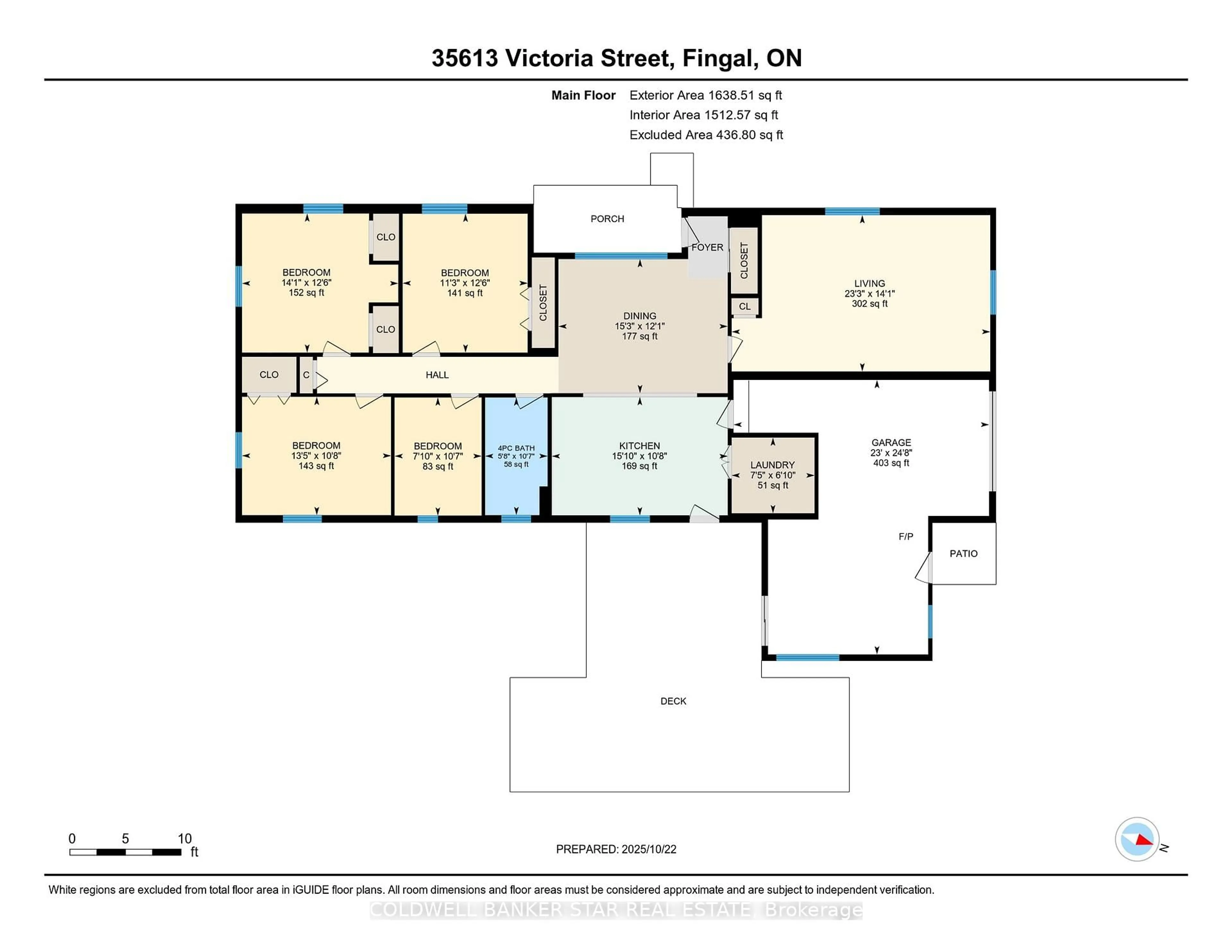Floor plan for 35613 Victoria St, Southwold Ontario N0L 1K0